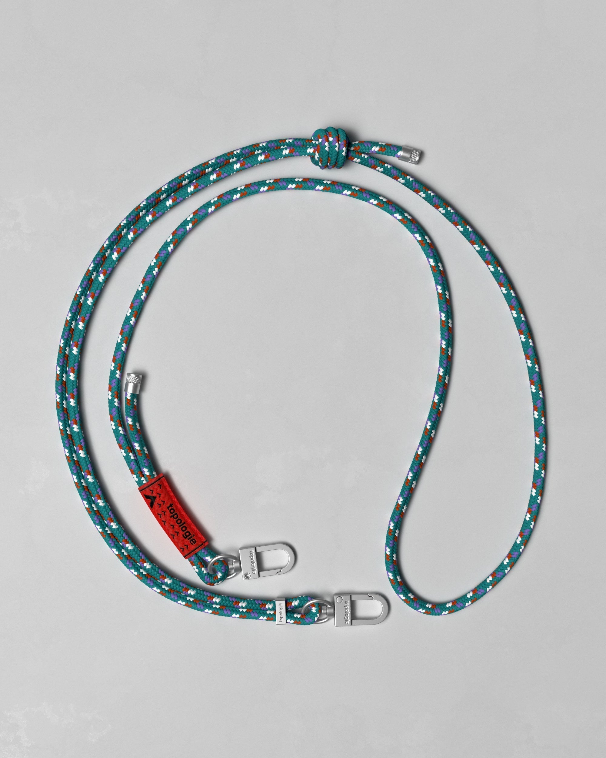 6.0mm Rope / Teal Blue Patterned【ストラップ単体】