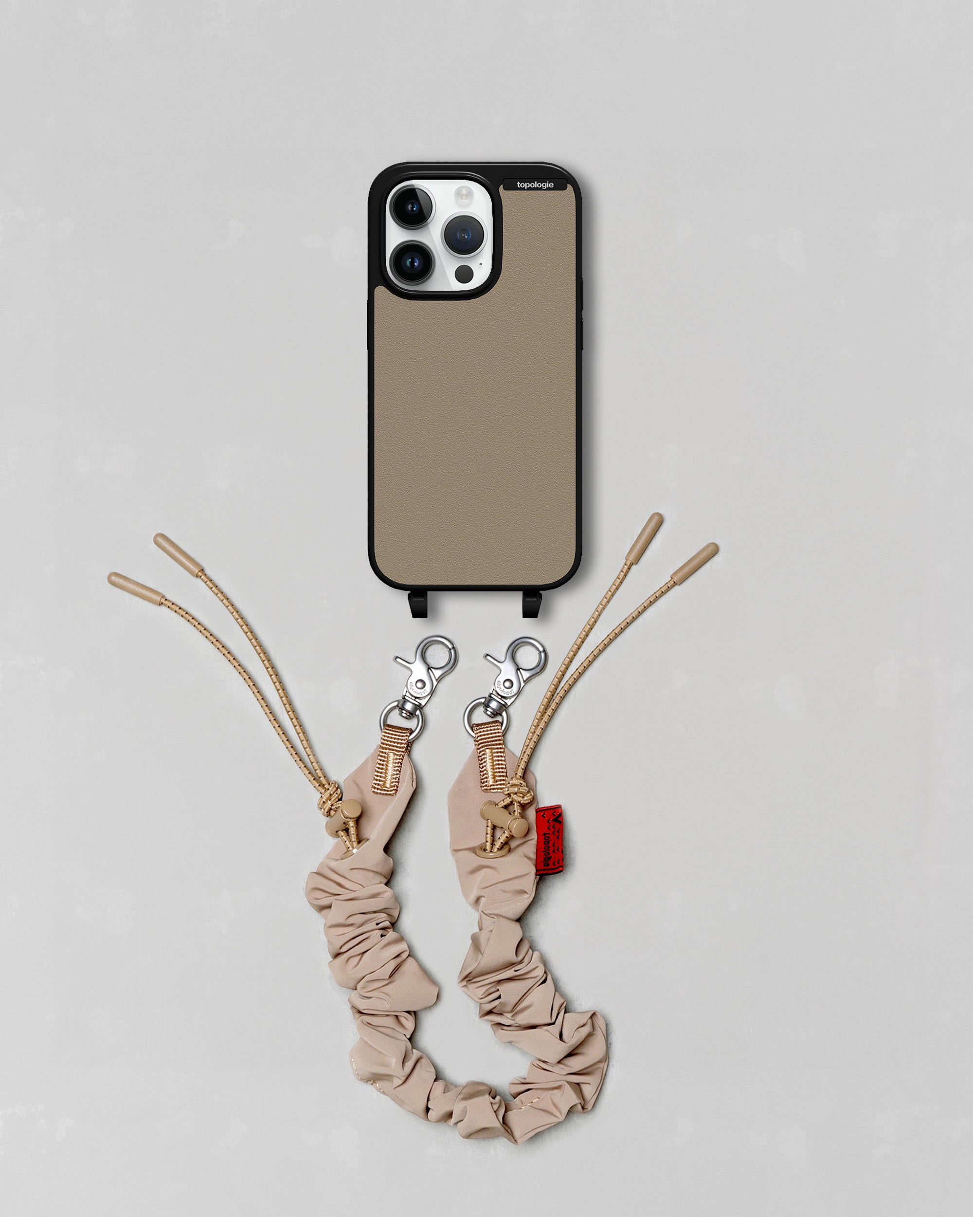 【が登場】topology ケース iPhone14 Bungee Strap セット iPhoneアクセサリー