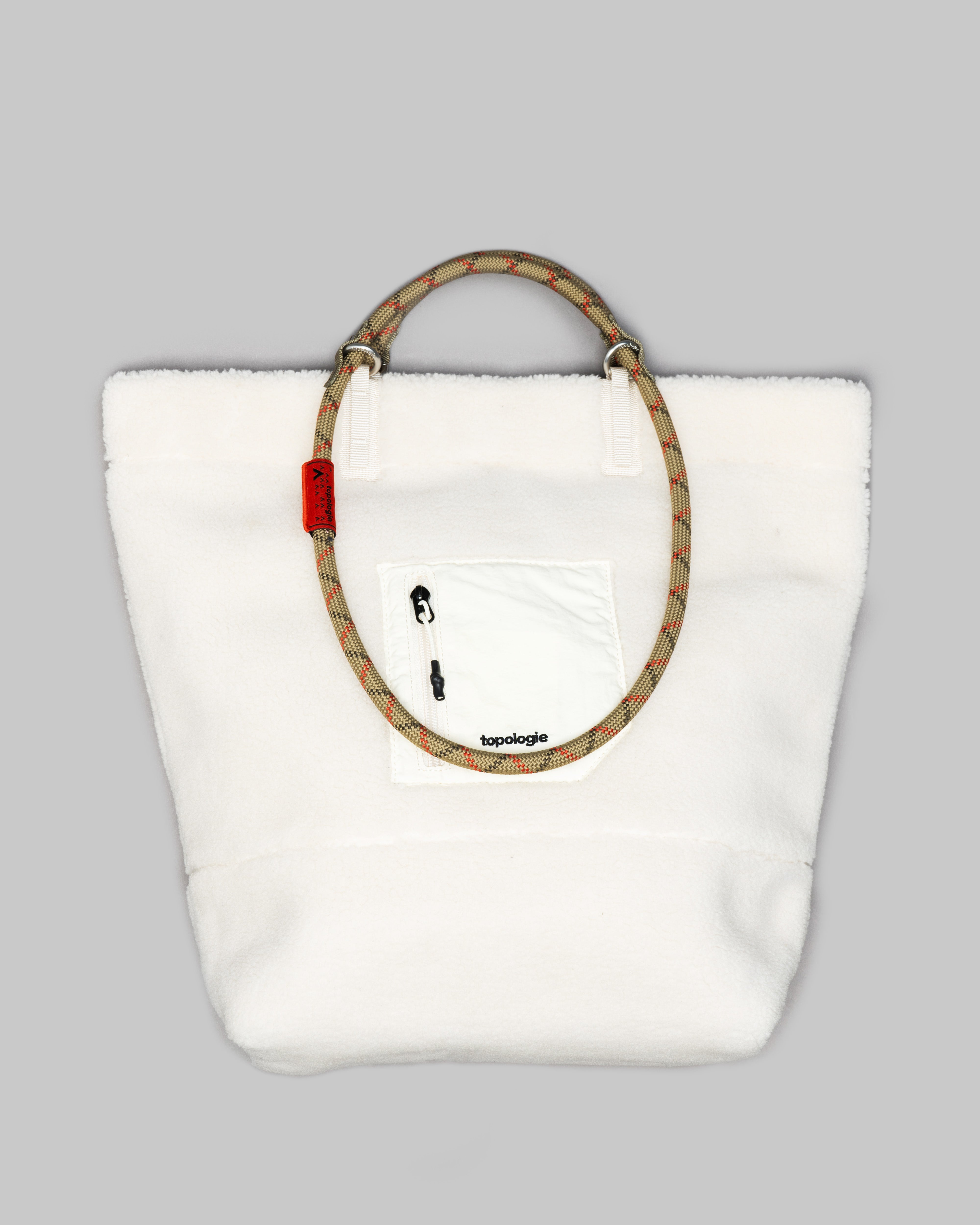 Loop Tote ループトート / Fleece / Off White / 10mm Sand Helix 