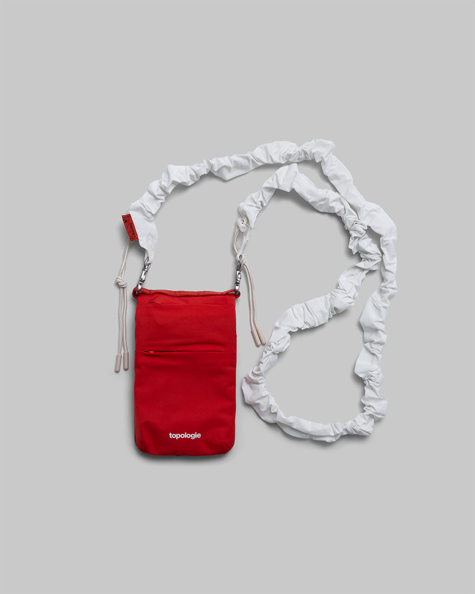 Phone Sacoche (フォンサコッシュ) / Topologie Red / Bungee Phone Sacoche (フォンサコッシュ) / Topologie Red / Bungee