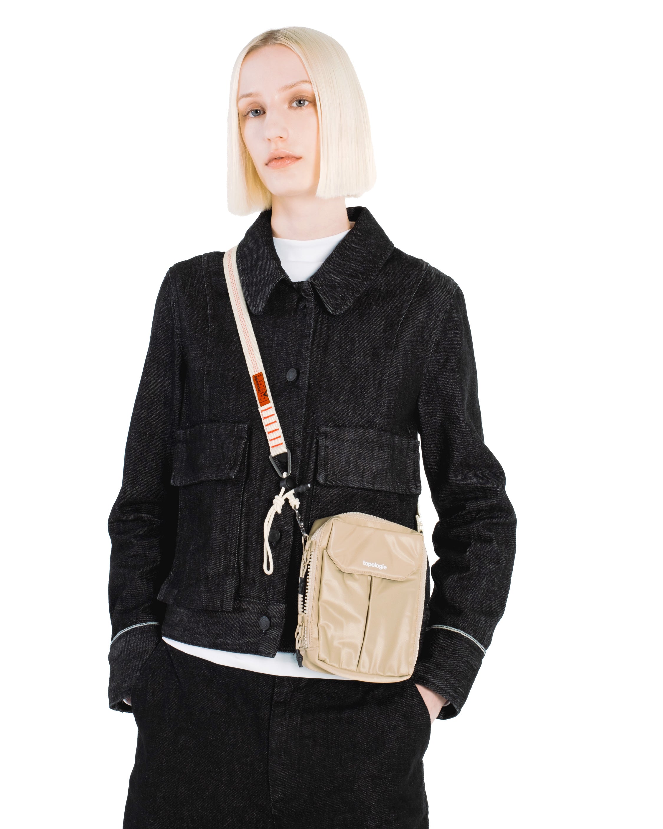 ま*り様 Puffer Strap/Marshmallow【ストラップ単体】 20mm Sling / Marshmallow Stripe【ストラップ単体