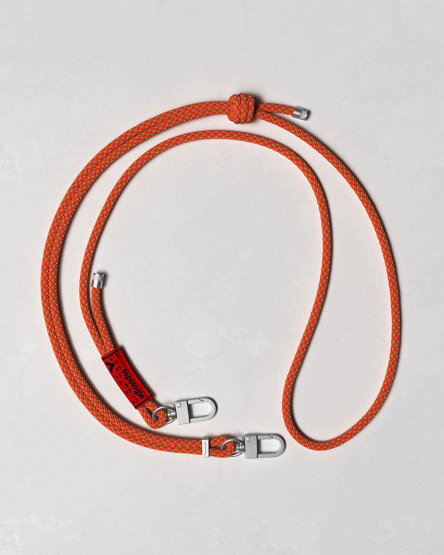 6.0mm Rope / Orange Lattice【ストラップ単体】 – Topologie (トポロジー)