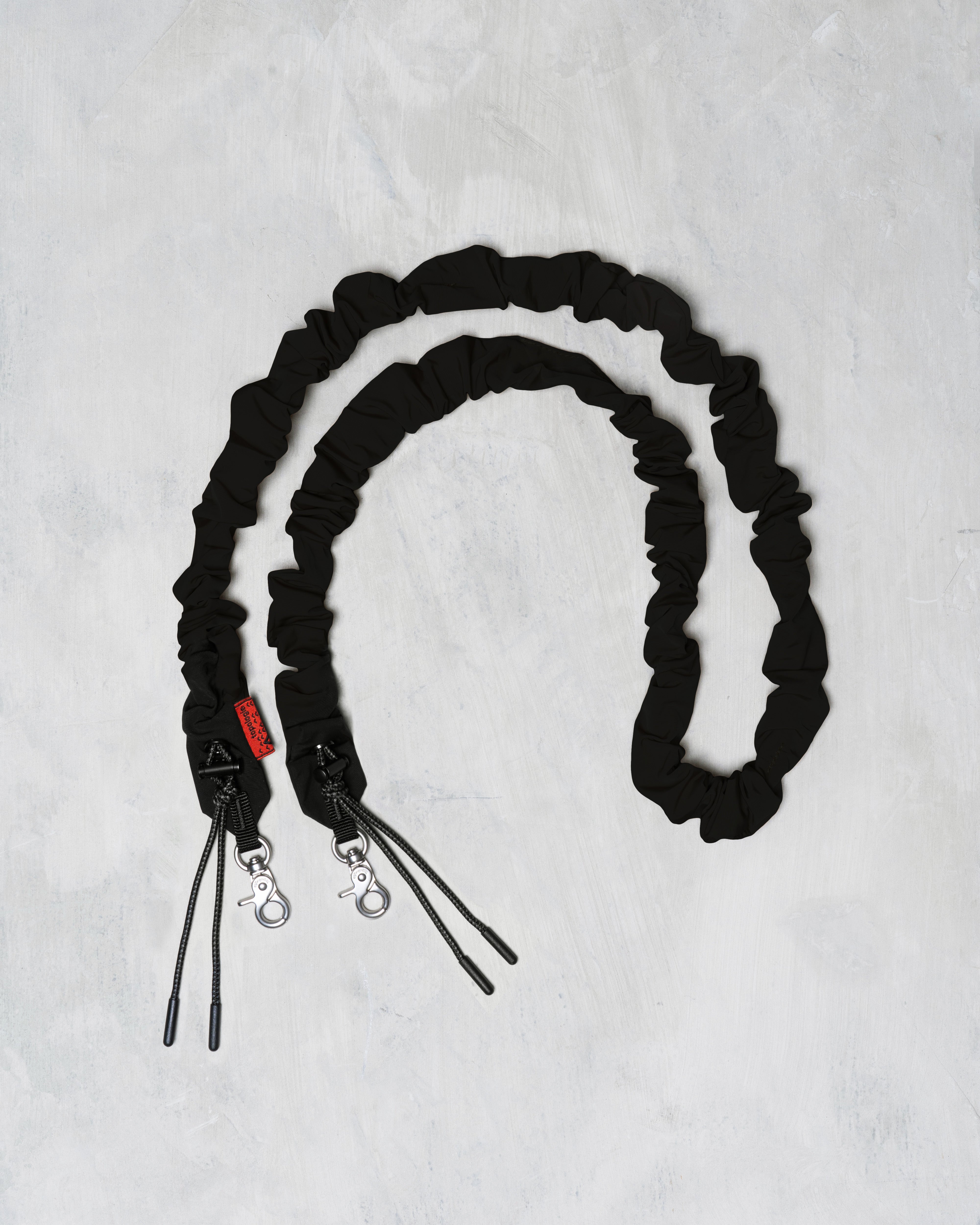 未使用　トポロジー　Bungee Strap  Black Satin Bungee Strap / Black Satin – Topologie (トポロジー)