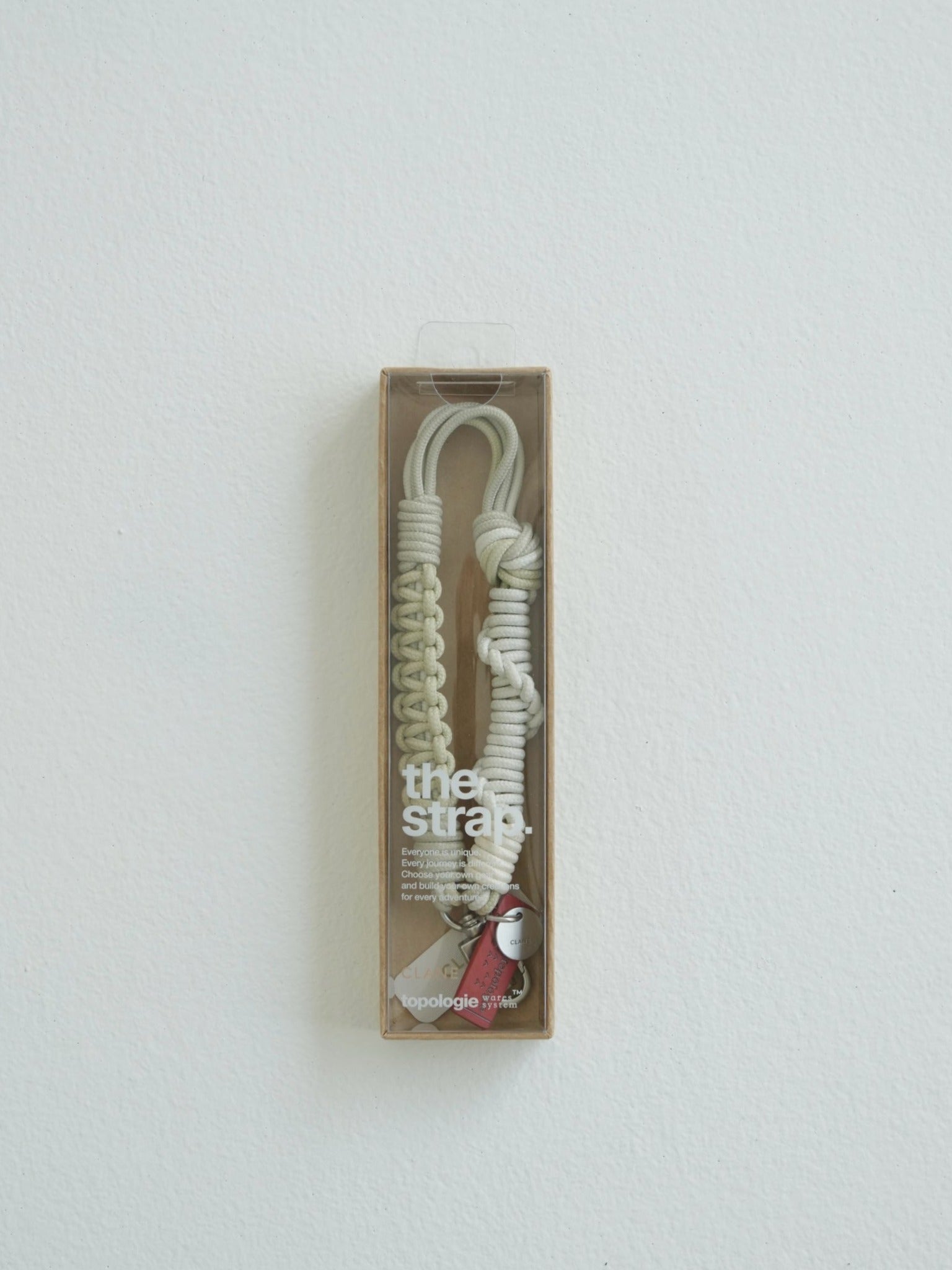 Topologie x CLANE Mini Macrame Wrist Strap w/ Phone Strap Adapter