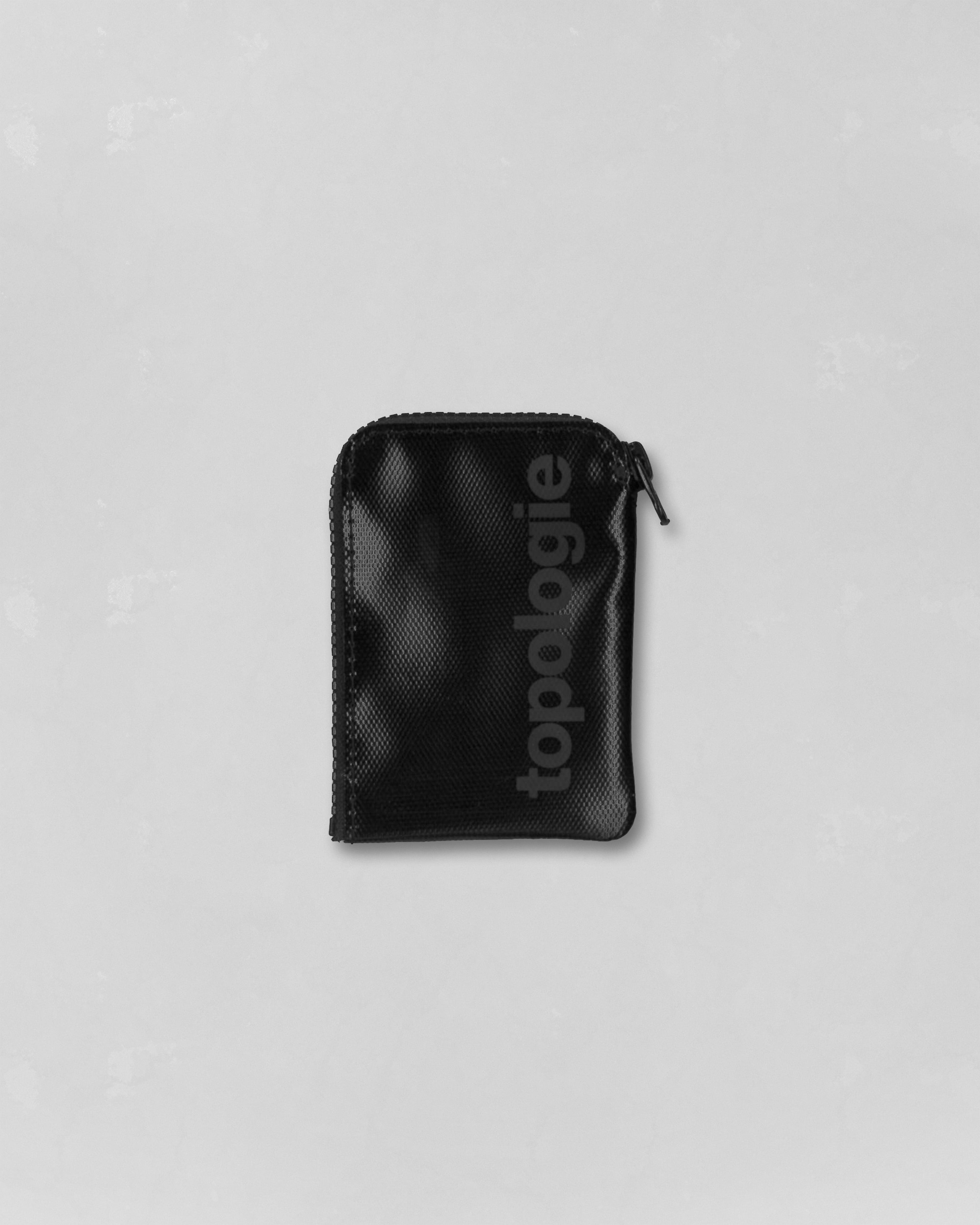 Black best sale zip pouch