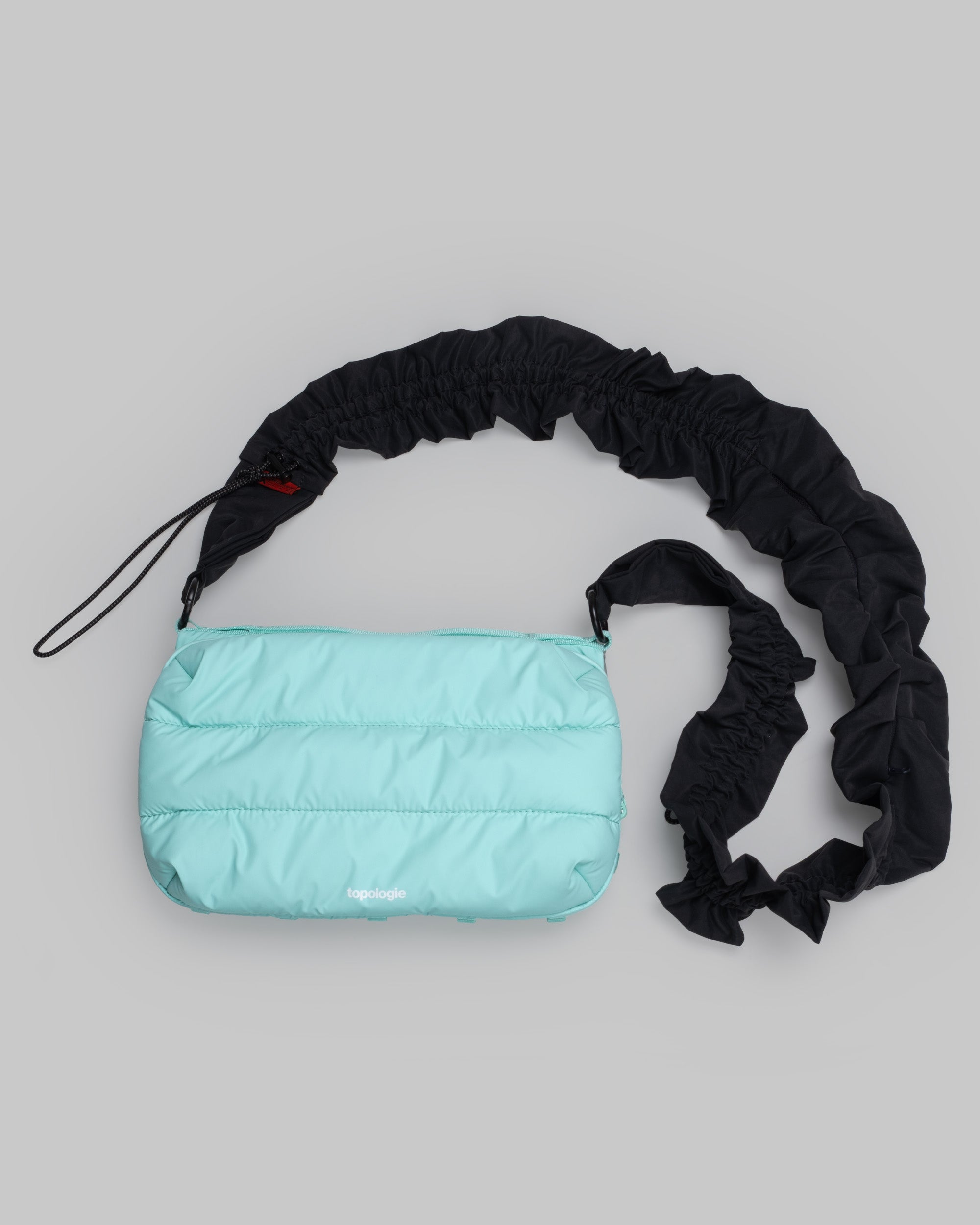 Bottle Sacoche Large / Mint / Puffer / Bungee Wrist Strap