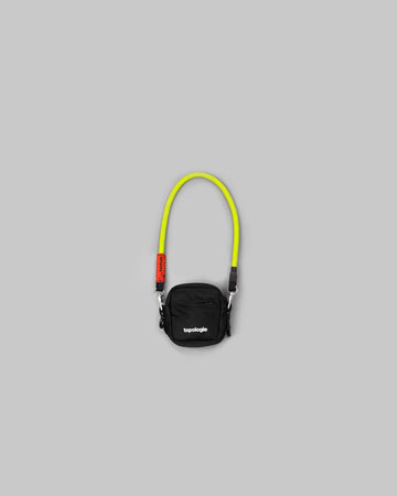 Mini Tinbox ミニ ティンボックス / Black / 8.0mm Wrist Strap Neon Yellow Reflective