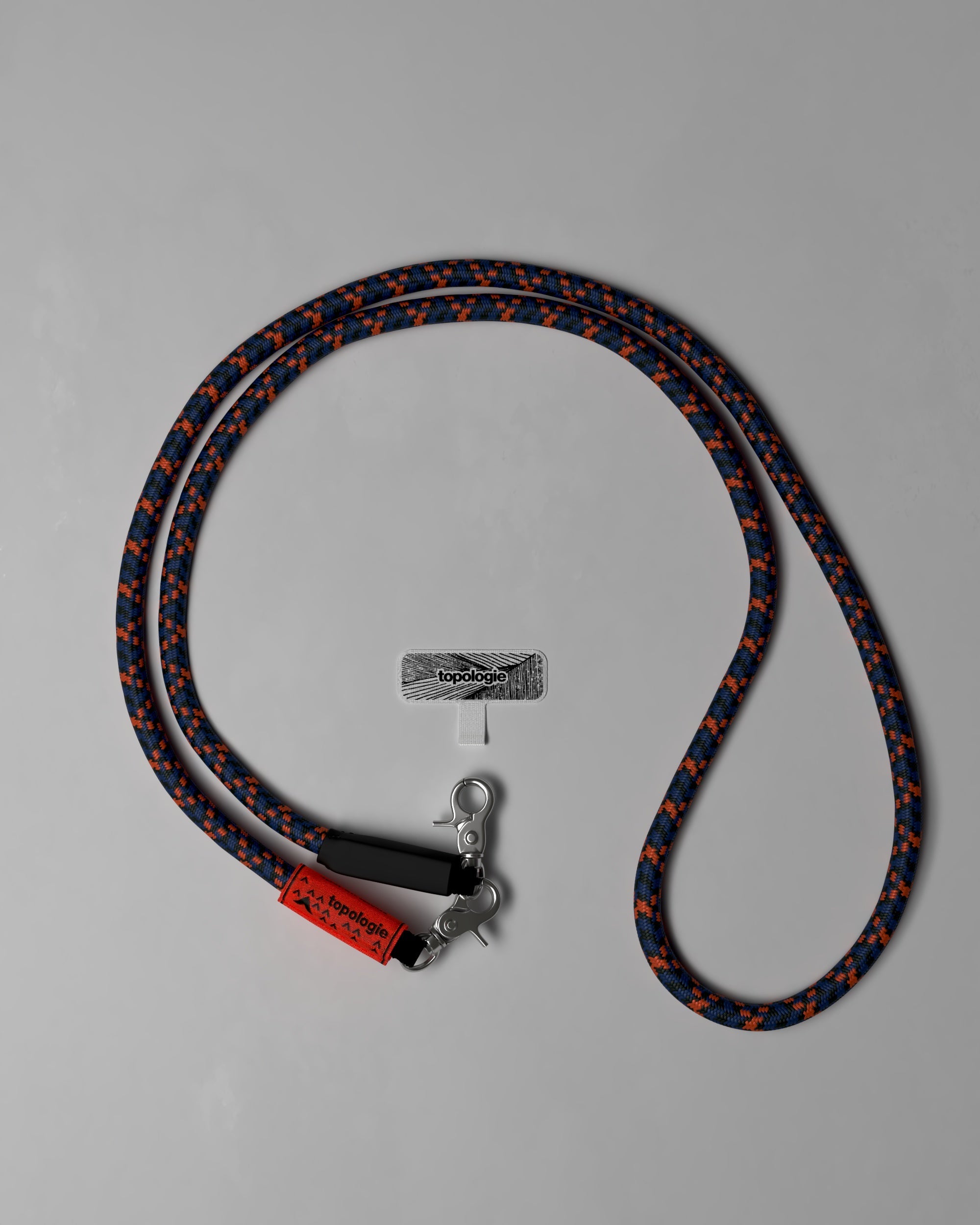 Phone Strap Adapter 10mm Rope Navy Orange – Topologie (トポロジー)