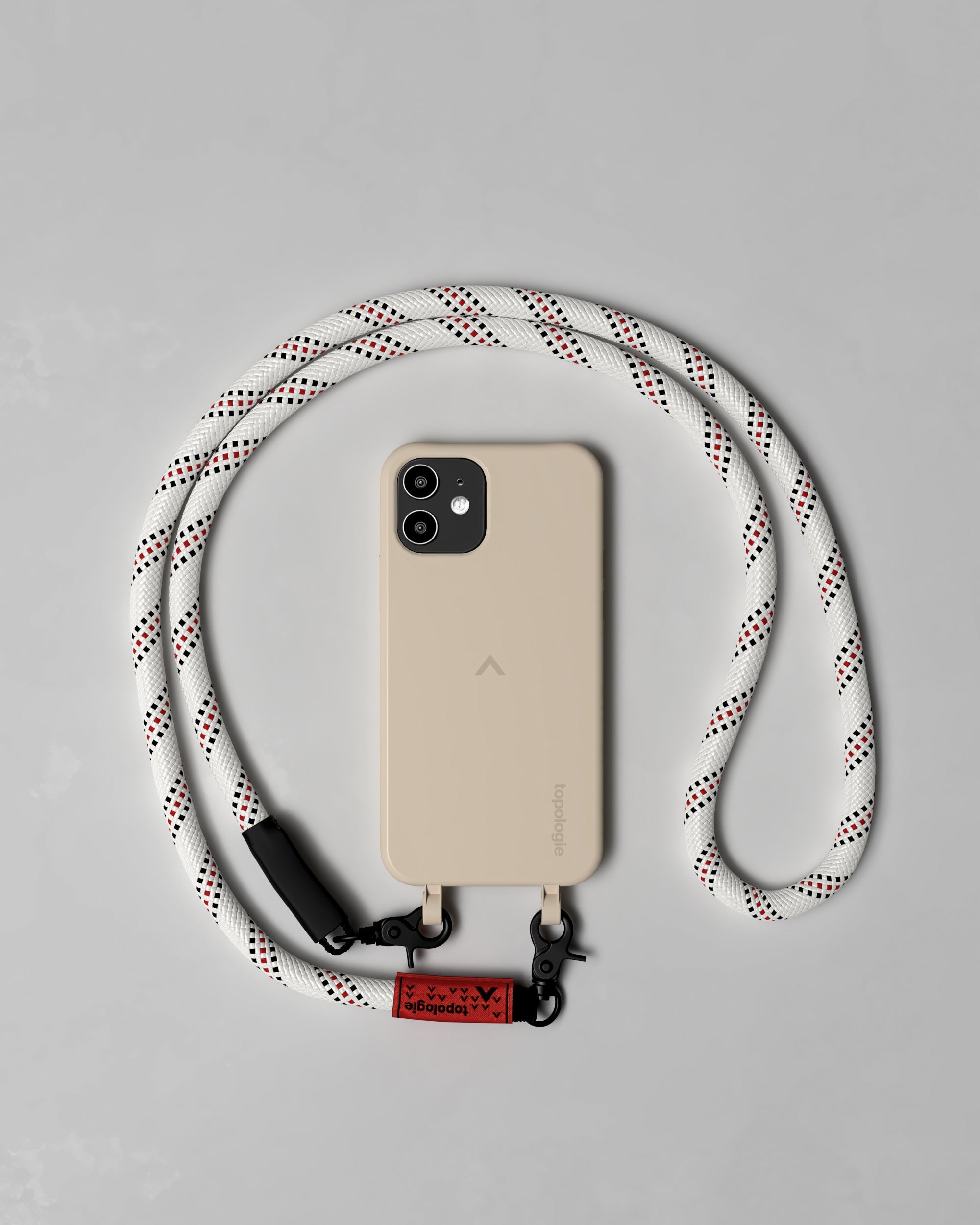 Dolomites Phone Case ドロマイツ / Sand / 10mm White Patterned – Topologie (トポロジー)