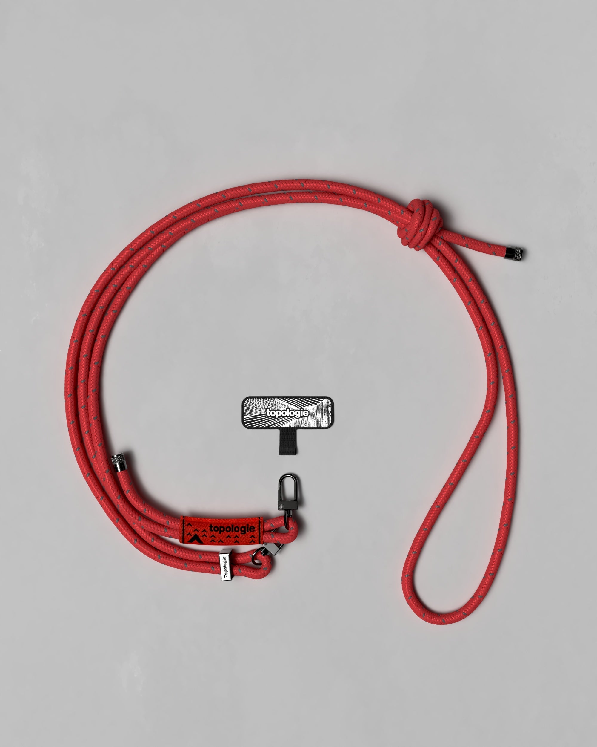 6.0mm Rope / Brick Reflective + Phone Strap Adapter – Topologie