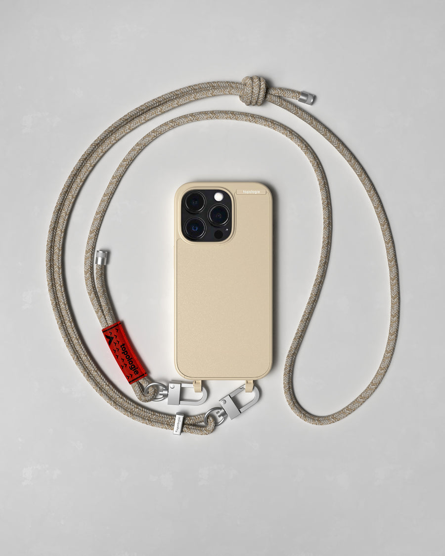 Bump Phone Case ヴァードン スマホケース / Matte Sand / Sand / 6.0mm Beige Melange