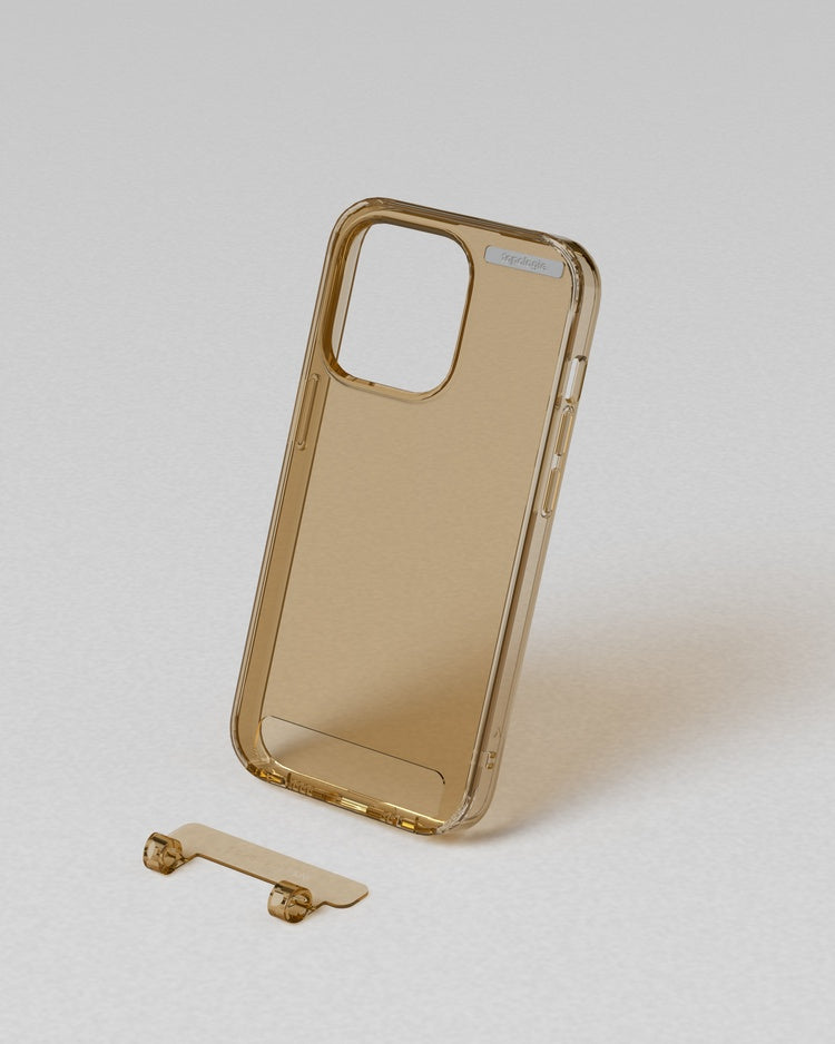 Bump Phone Case / Clear / Sepia – Topologie (トポロジー)