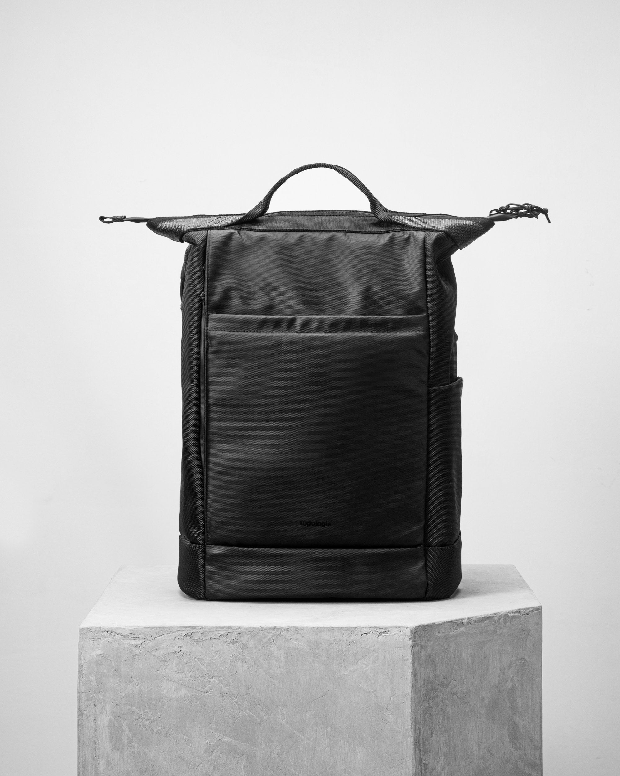 Topologie / トポロジー ランセルバックパック ドライ ブラック ランドセルからインスピレーションを得たRANSEL BACKPACK