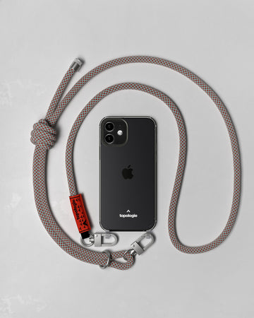 Verdon Phone Case ヴァードン スマホケース / Clear / 8.0mm Grey Red Blue Lattice