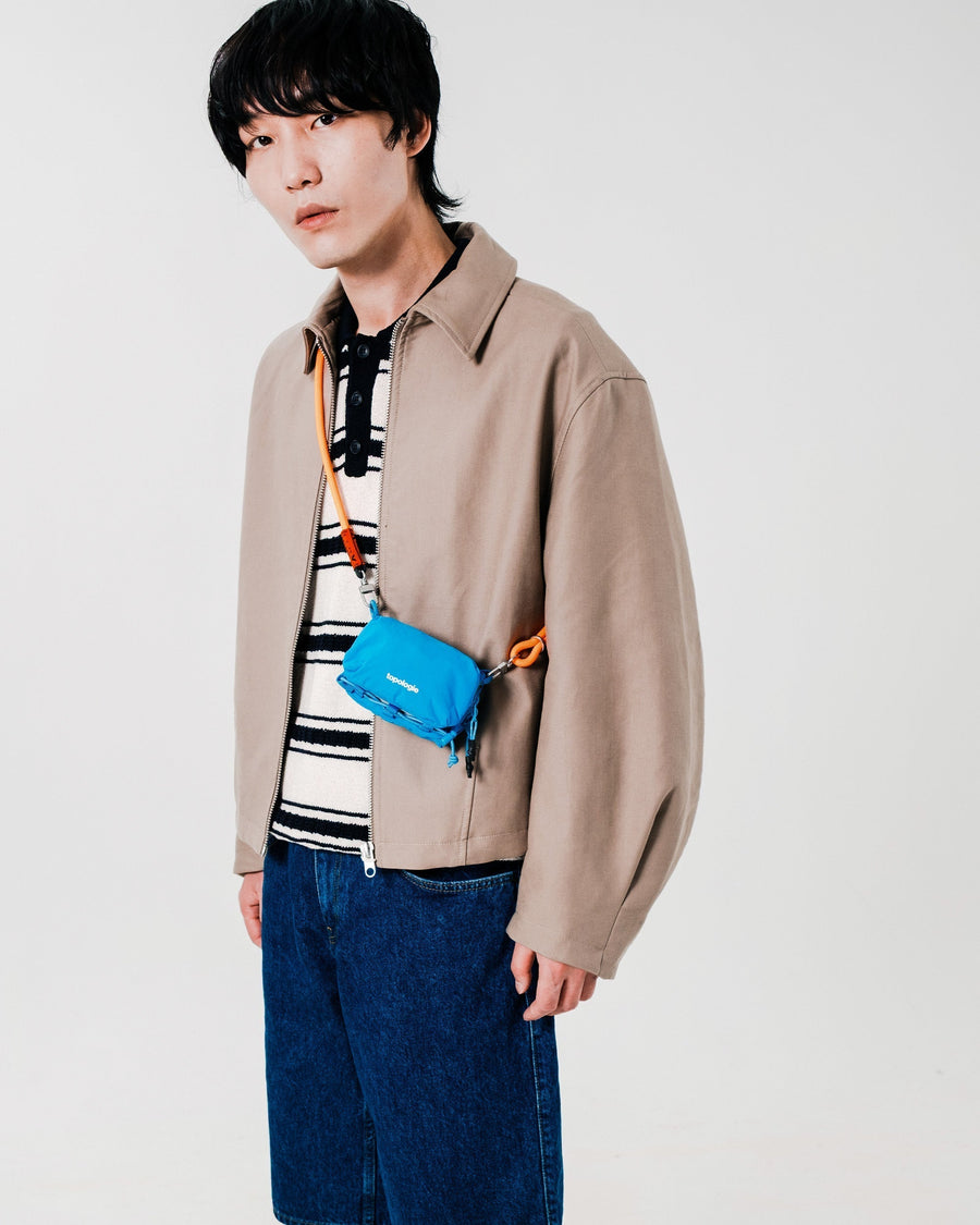 Mini Bottle Sacoche ミニ ボトル サコッシュ / Gold / Bungee Strap / Sleet