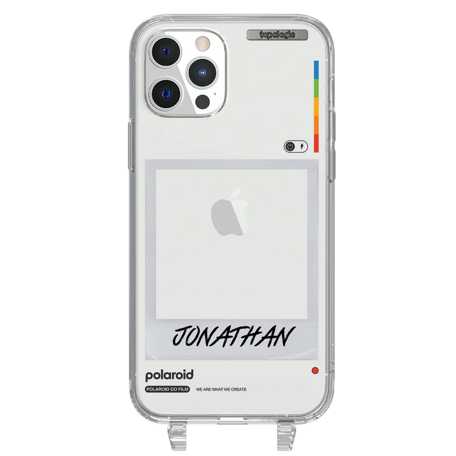 Polaroid x Topologie Bump Phone Case / Frame Clear (Personalization) / iPhone 12 Pro