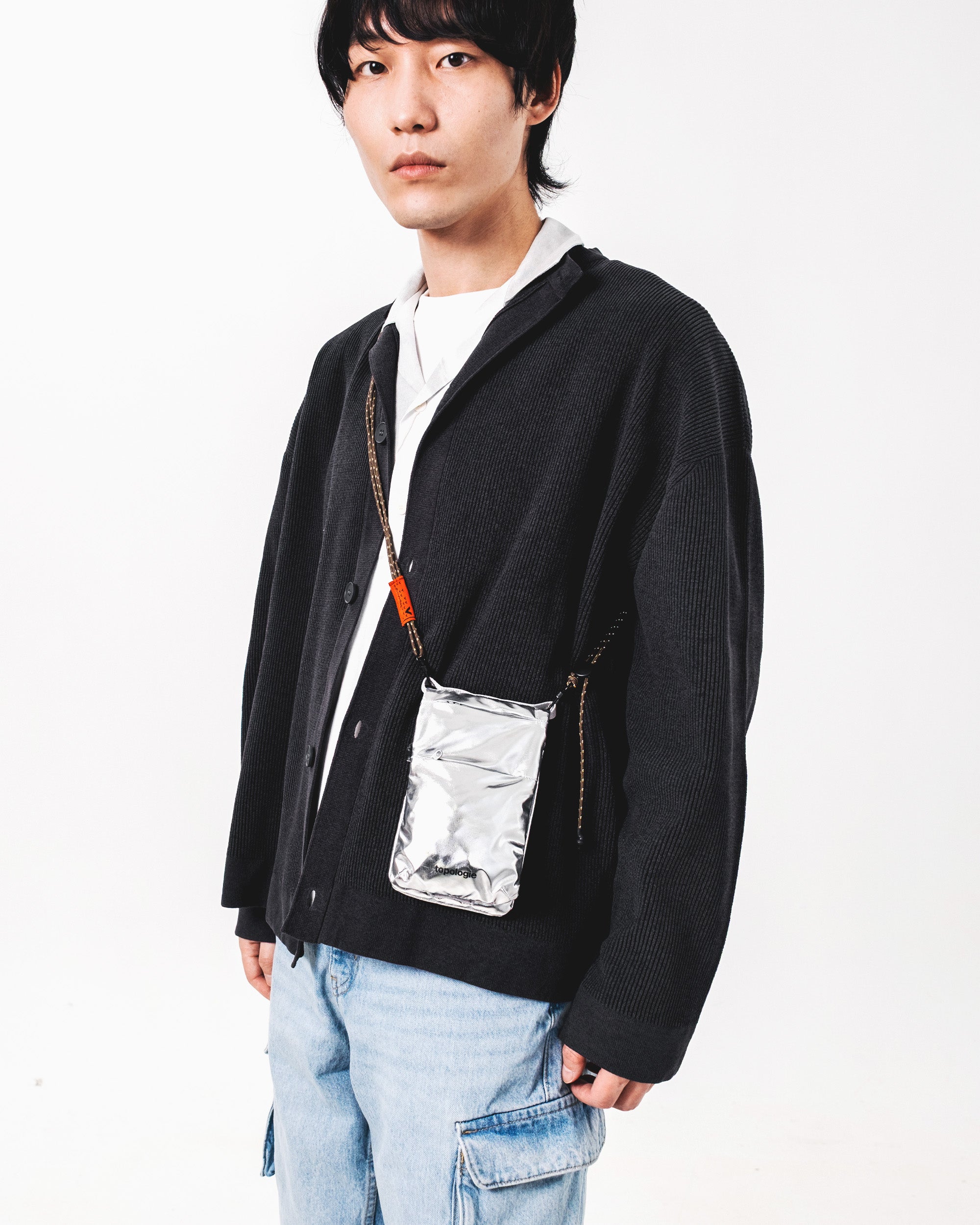 Phone Sacoche フォンサコッシュ / Black / 3.0mm Purple
