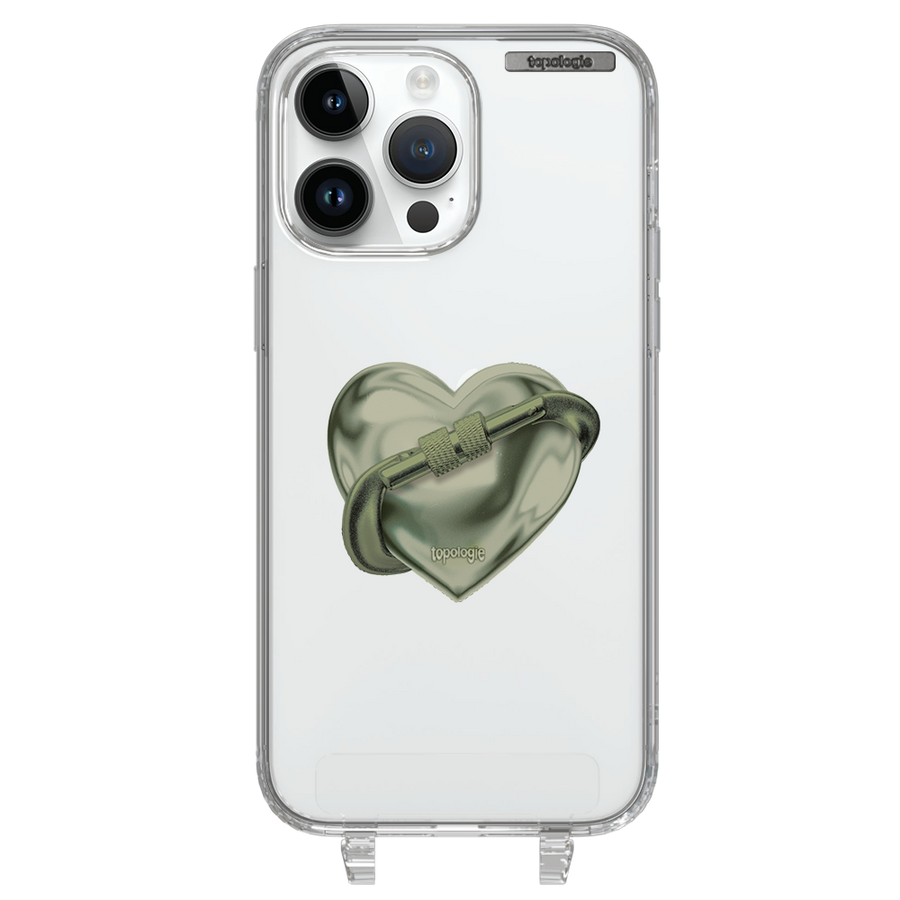 The First Ascent / Moss Metallic Heart / iPhone 14 Pro Max