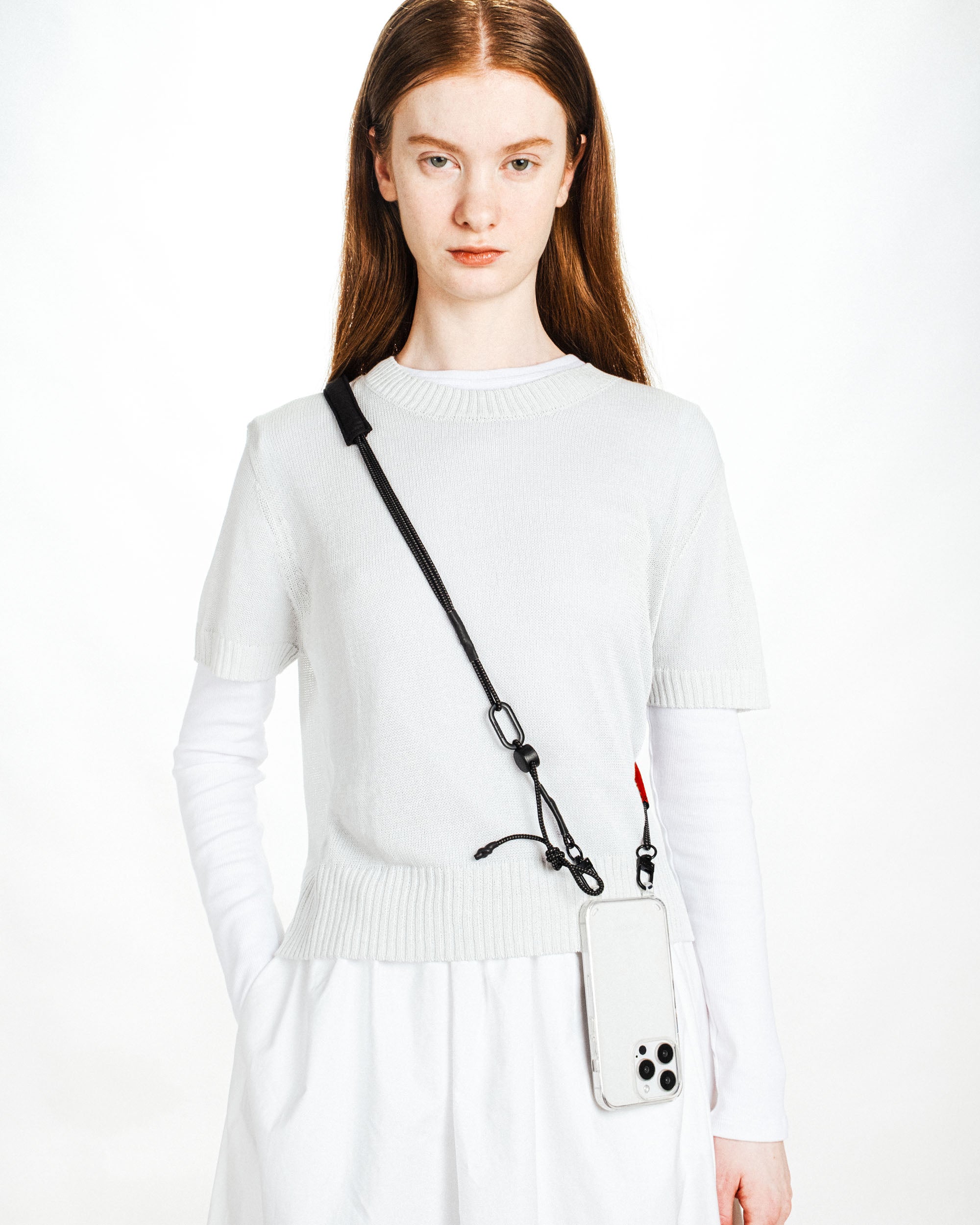 topologie ショルダーストラップ　シルバー TopologieWaresStraps3.