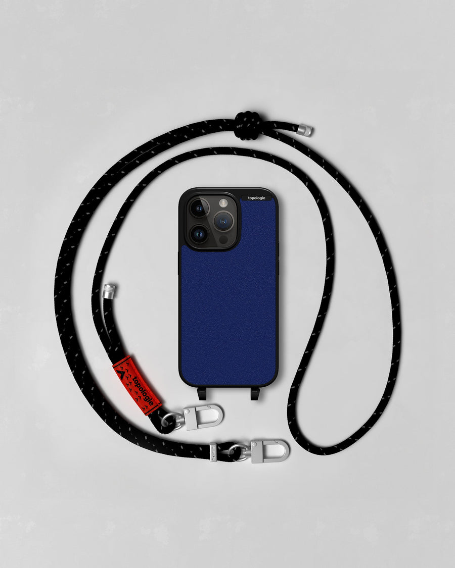 Bump Phone Case ヴァードン スマホケース / Matte Black / Cobalt / 6.0mm Black Reflective