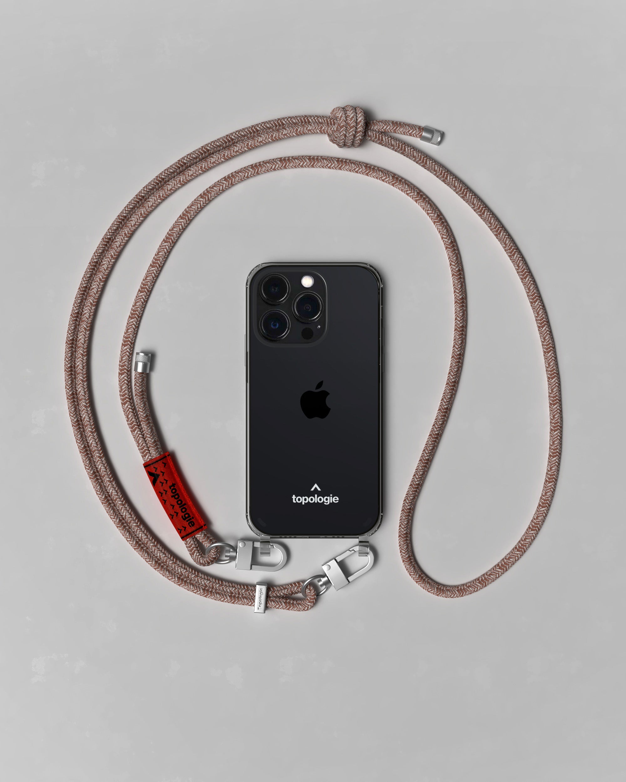 Phone Sacoche フォンサコッシュ / Black / 8.0mm Black Lattice