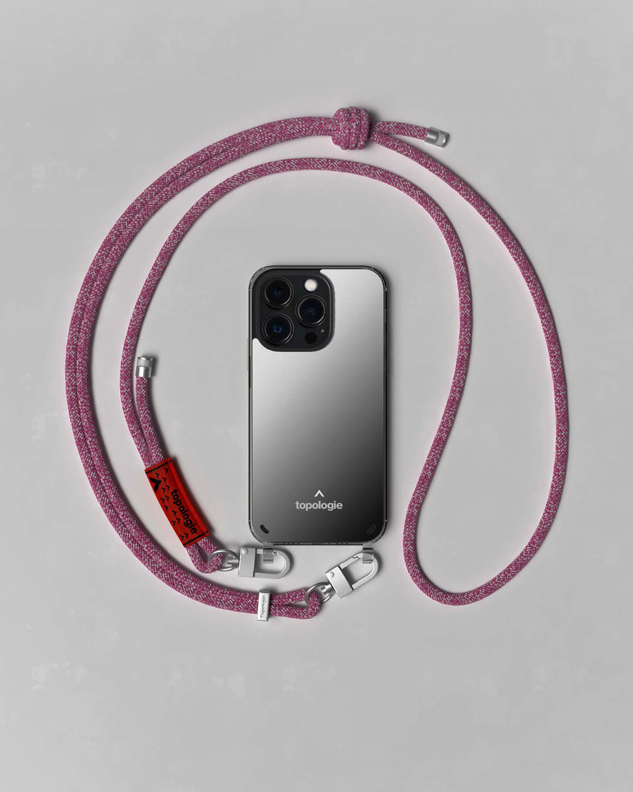 Verdon Phone Case ヴァードン スマホケース / Dark Mirror / 6.0mm Raspberry Melange