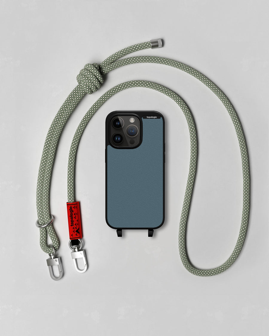 Bump Phone Case ヴァードン スマホケース / Matte Black / Pacific / 8.0mm Sage Lattice