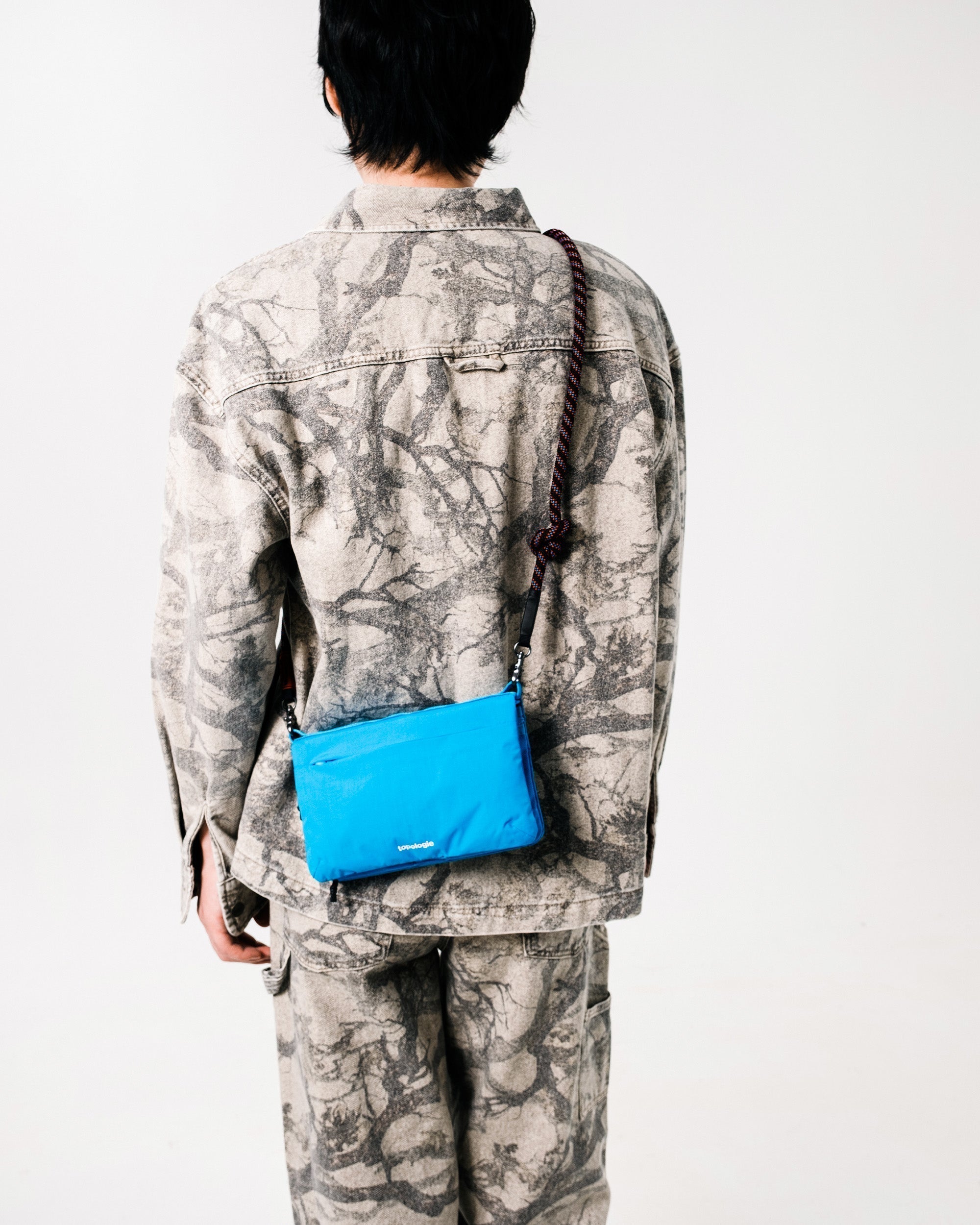 topologie ターコイズ フラットサコッシュ Flat Sacoche Small フラット サコッシュ スモール / Gold / 8.0