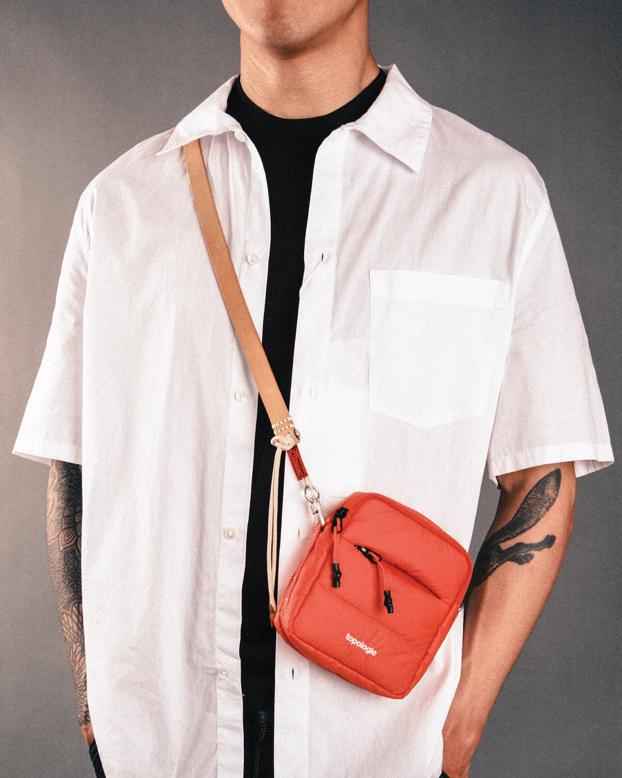 Tinbox Mini / Puffer / Off White / 6.0mm Orange Lattice