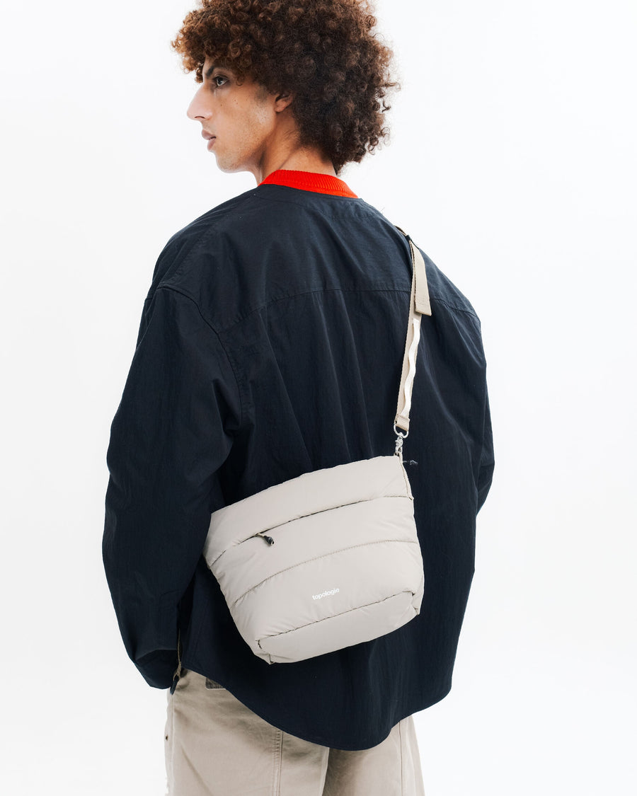 Besace べサス / Off White (Puffer) / To-go Strap Wide / Pebble