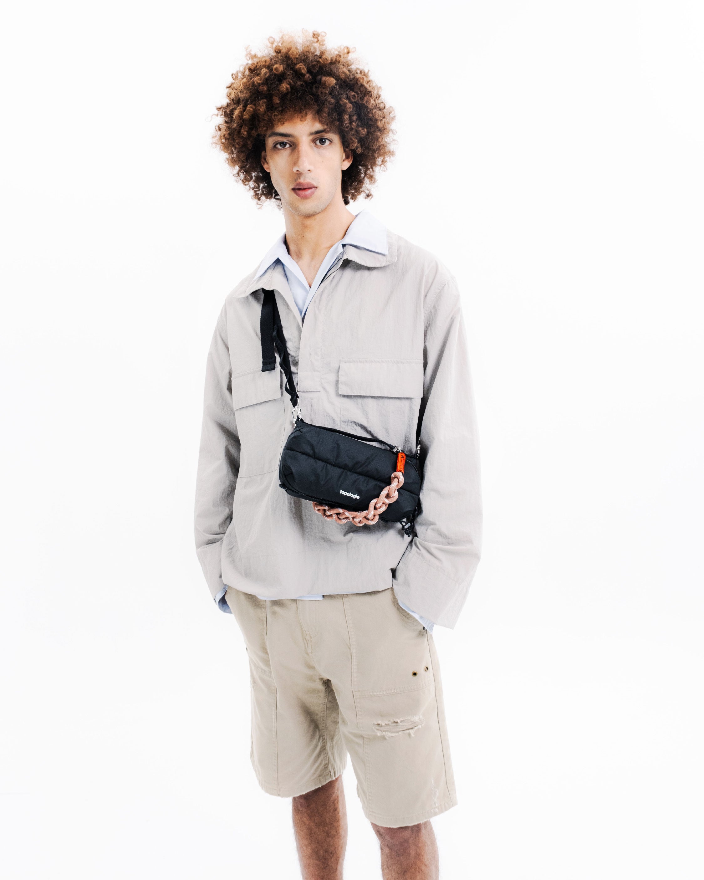 【新品】topologieバッグ単体 Bottle Sacoche （タグ付き） Bottle Sacoche ボトルサコッシュ【バッグ単体】 – Topologie