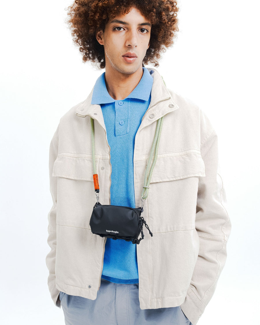 Mini Bottle Sacoche ミニ ボトル サコッシュ / Gold / Bungee Strap / Sleet