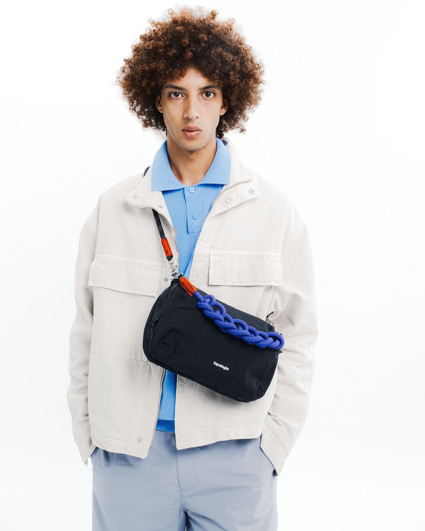 Bottle Sacoche Large ボトルサコッシュ ラージ / Moss (Papery) / 8.0mm Rope / Olive Camouflage