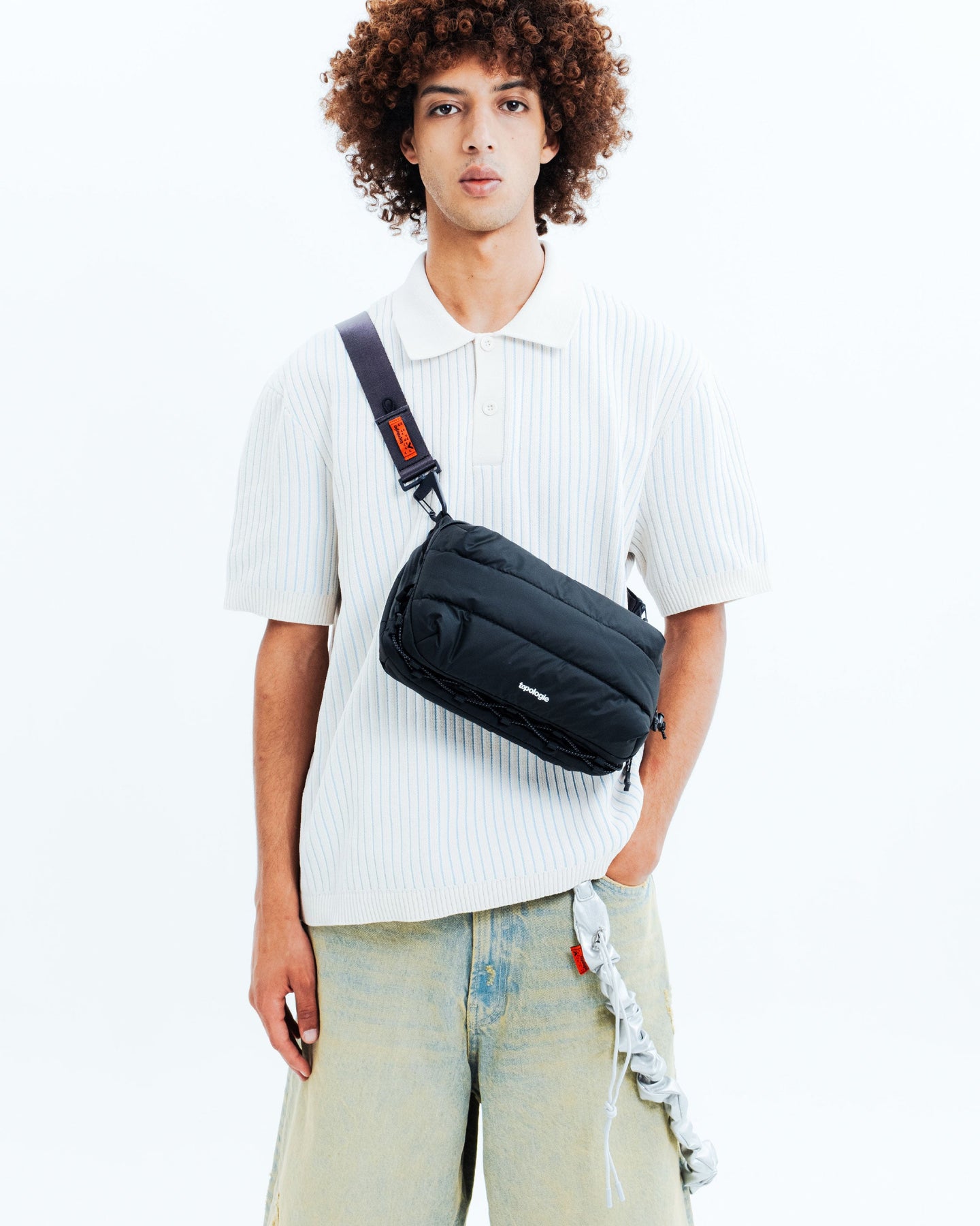 Bottle Sacoche Large ボトルサコッシュ ラージ / Moss (Papery) / 8.0mm Rope / Olive Camouflage