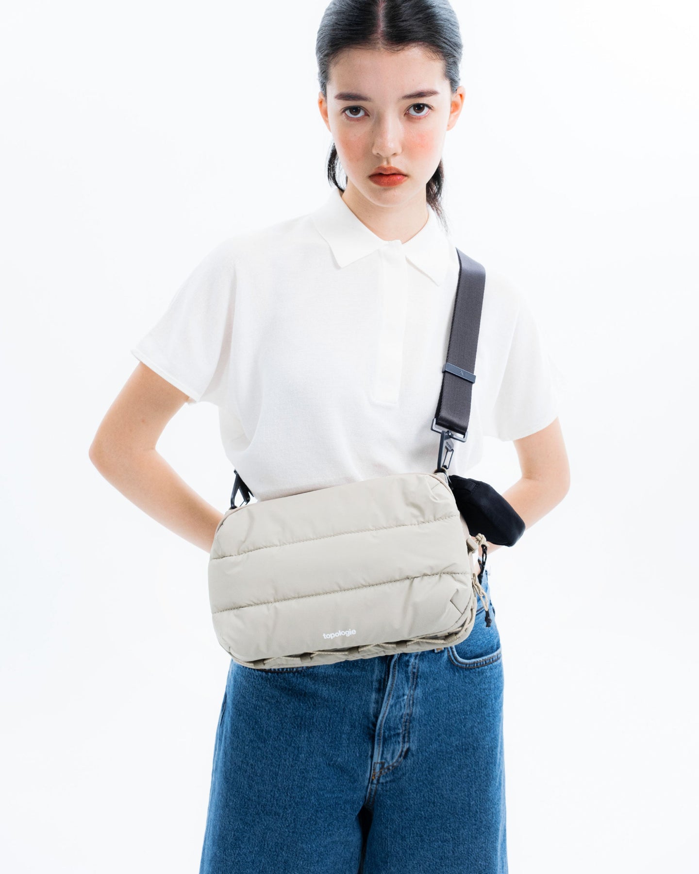 Bottle Sacoche Large ボトルサコッシュ ラージ / Moss (Papery) / 8.0mm Rope / Olive Camouflage