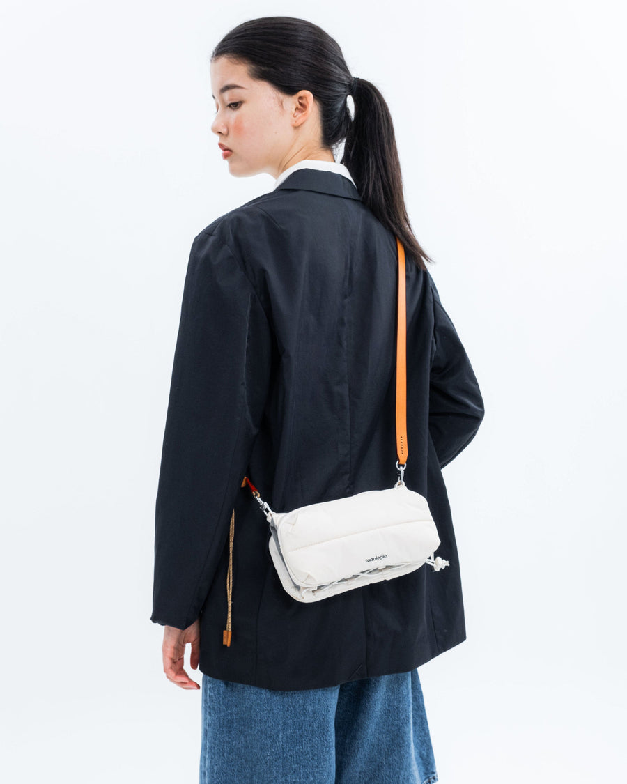 Bottle Sacoche ボトルサコッシュ / Moss (Puffer) / Utility Sling / Black – Topologie  (トポロジー)