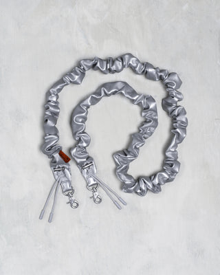 Bungee Strap / Chrome / Synthetic Leather