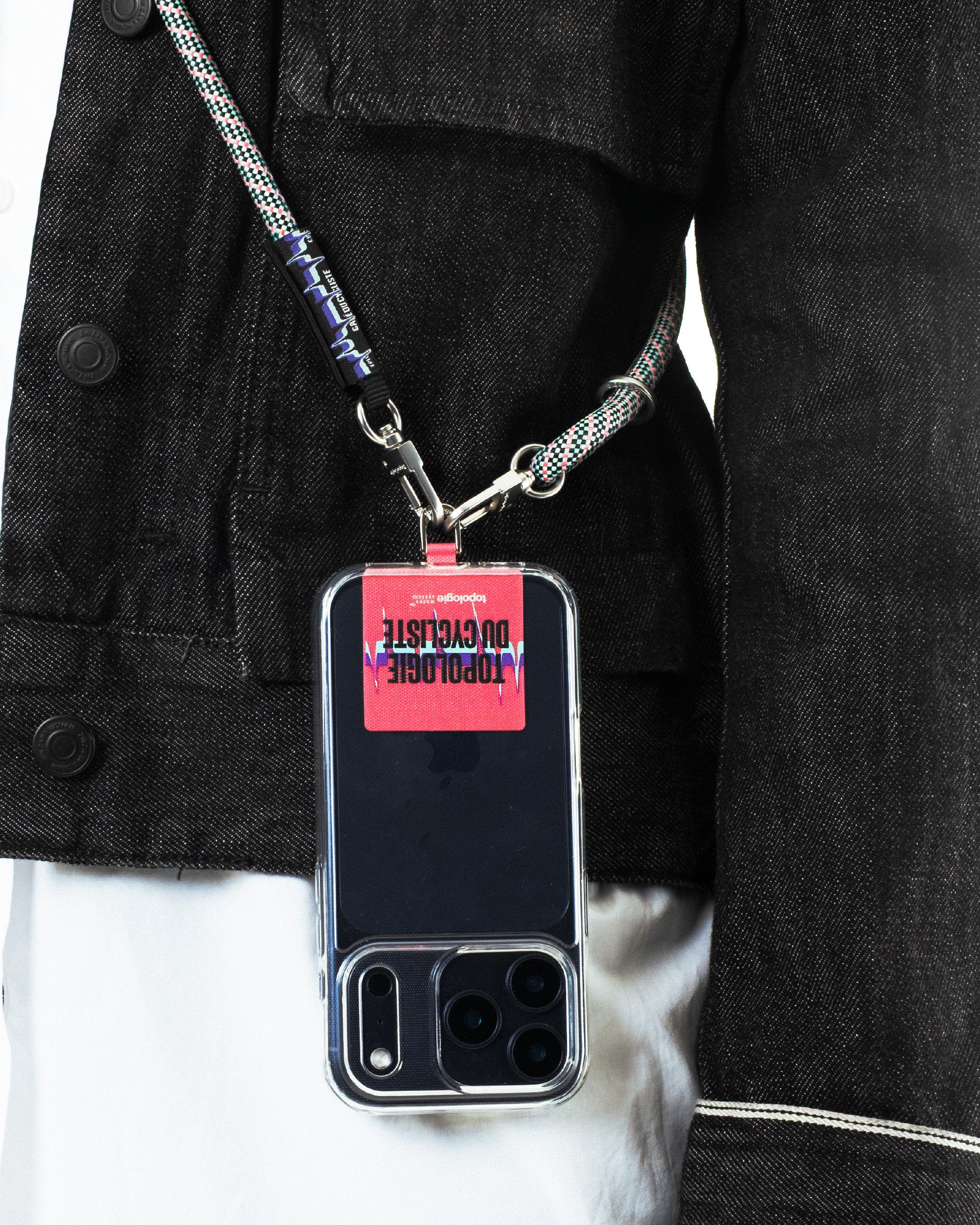 Topologie x Café du Cycliste Phone Strap Adapter