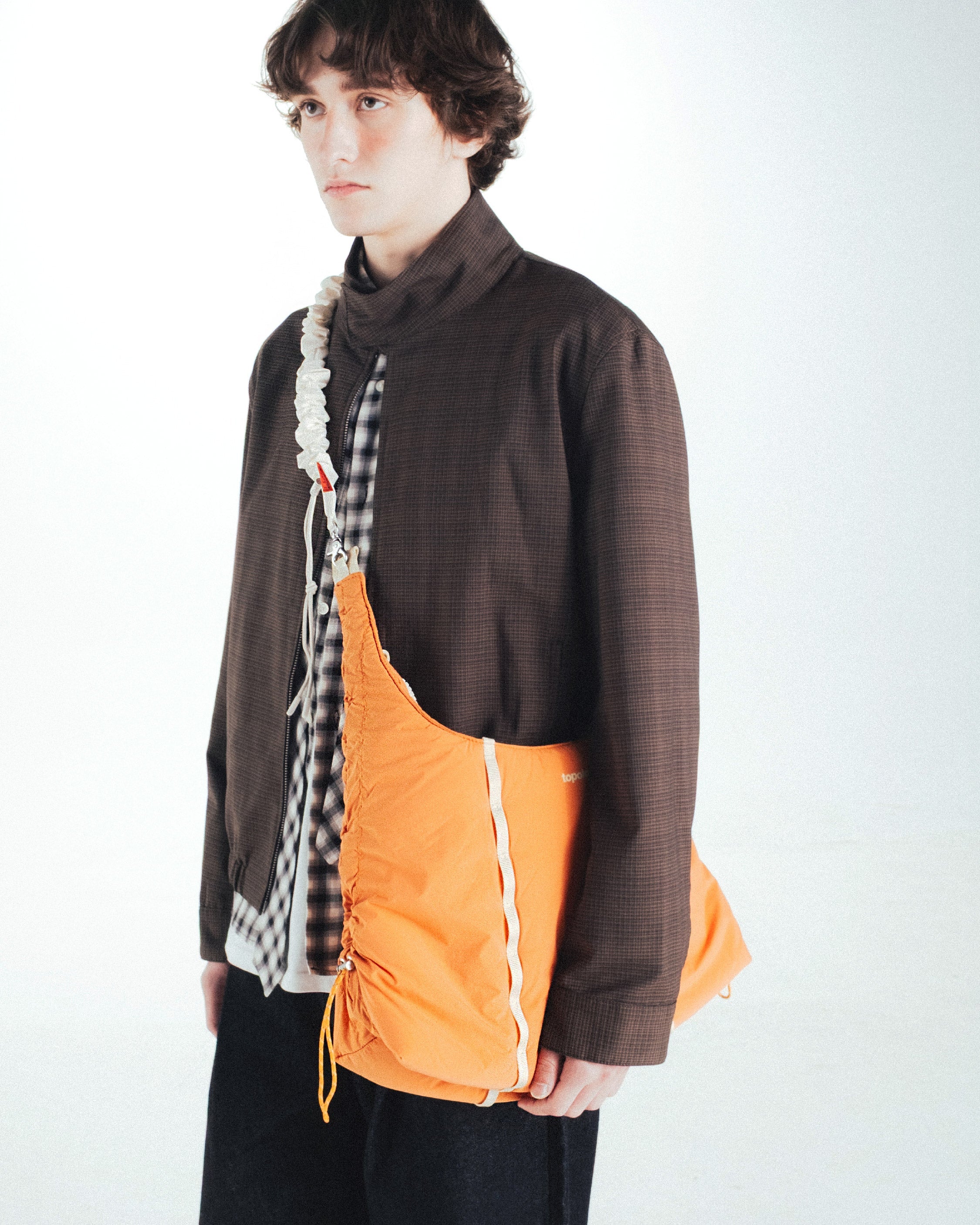 topologie クラウドホーボーM オレンジ 美品 2026SS Cloud Hobo Medium（クラウド ホーボー ミディアム） – Topologie