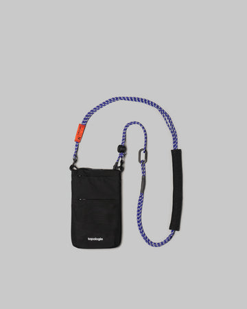 Phone Sacoche フォンサコッシュ / Black / 3.0mm Purple Patterned