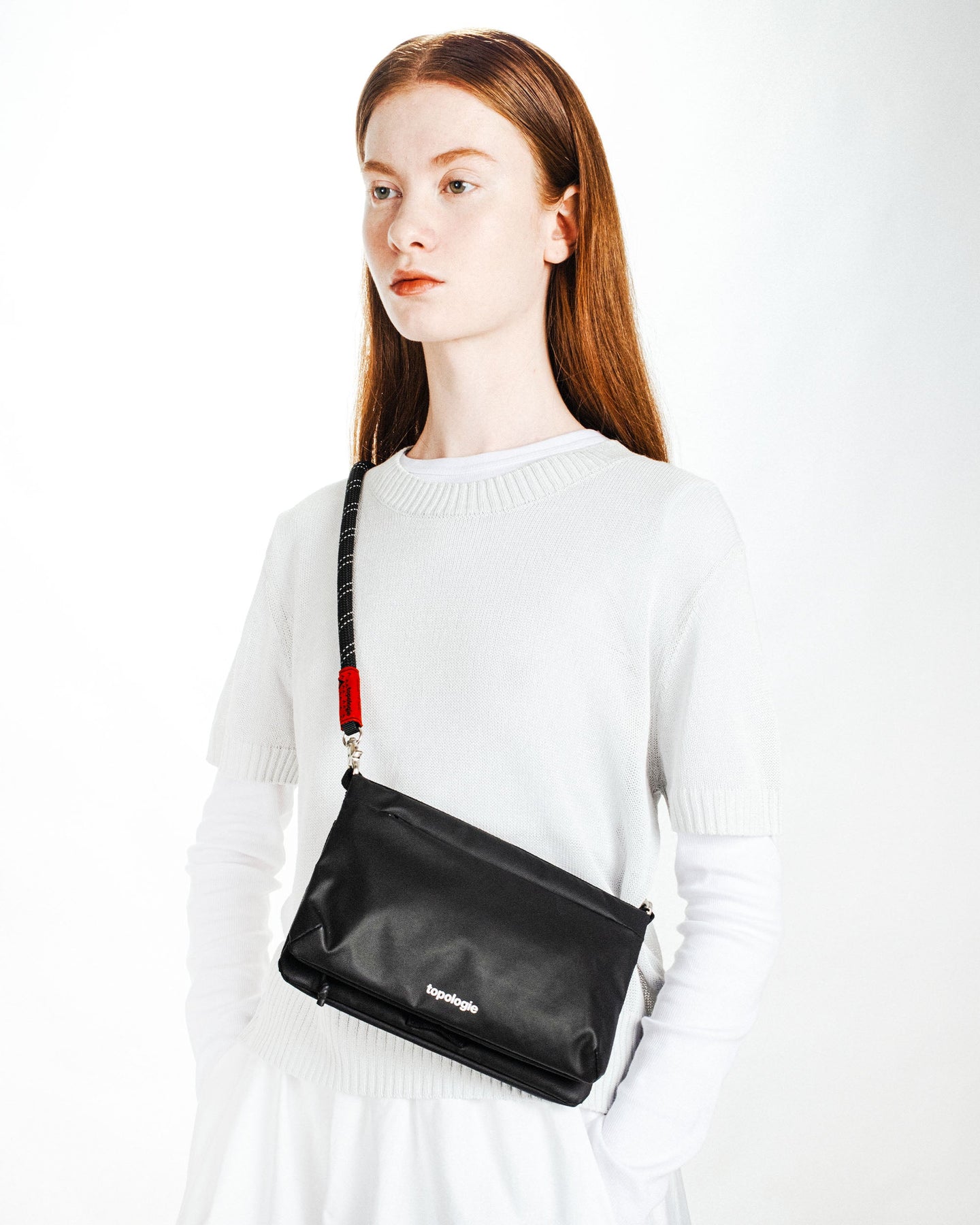 Flat Sacoche Small フラット サコッシュ スモール / Moss / Utility Sling / Woods