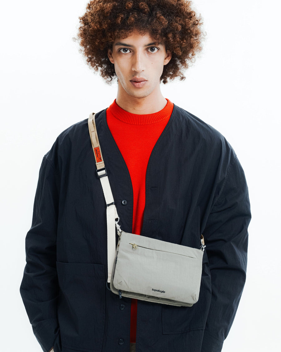 Flat Sacoche Small フラット サコッシュ スモール / Moss / Utility Sling / Woods