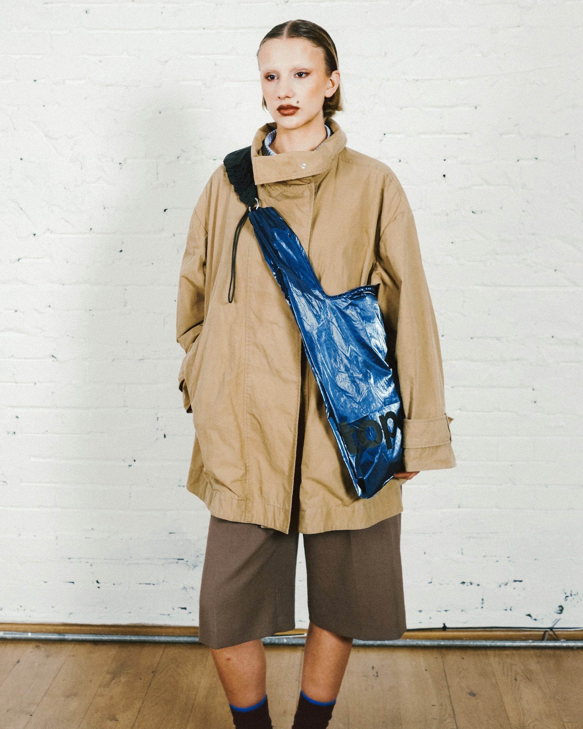 topologie シルバーエコバッグ　Konbini Bag ストラップ付き Konbini Bag（コンビニバッグ） – Topologie (トポロジー)