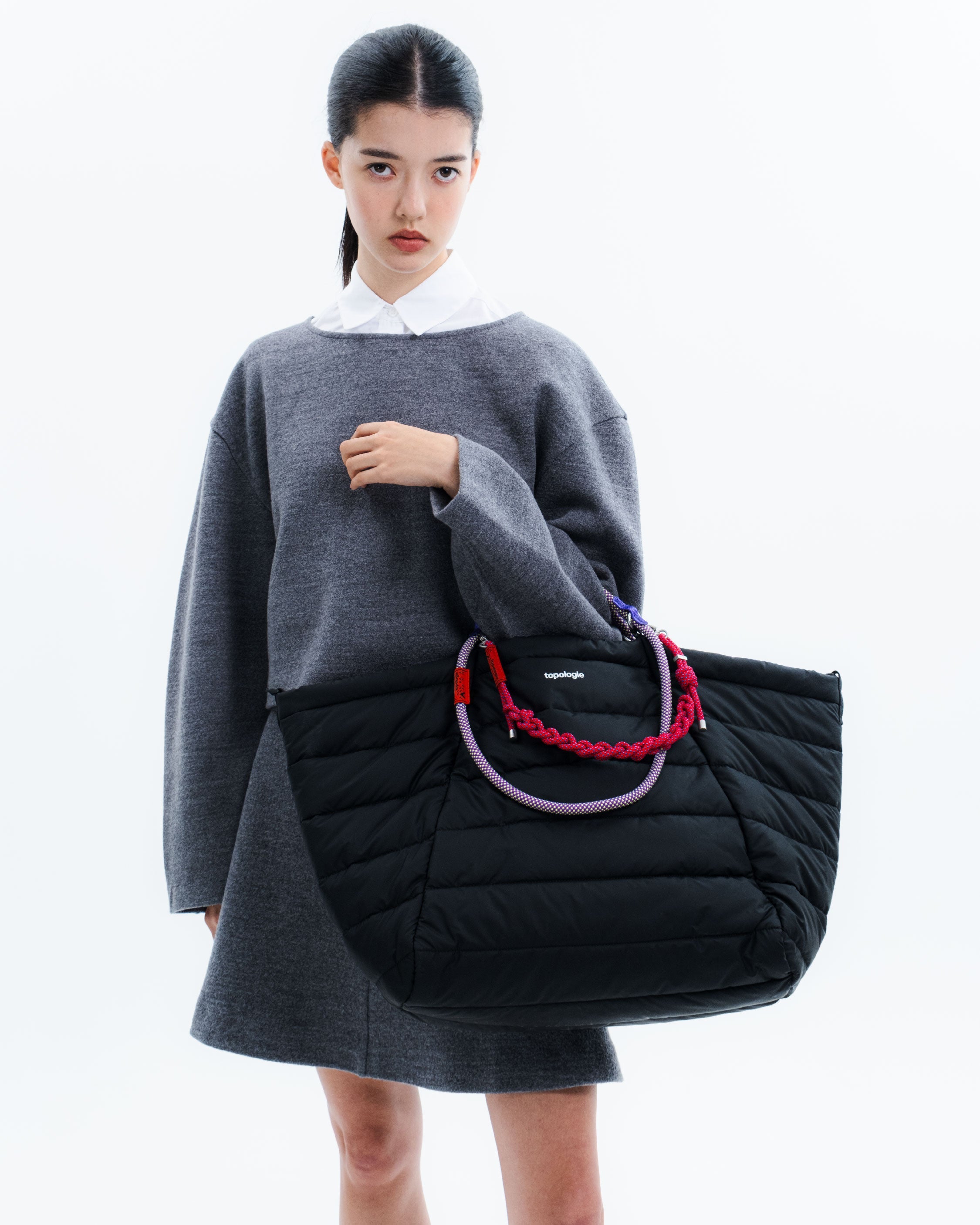 【美品】トポロジー マルシェトート ミディアム　ストラップ2本付き ストラップ2本付き Topologieマルシェトート ミディアム｜Yahoo!フリマ