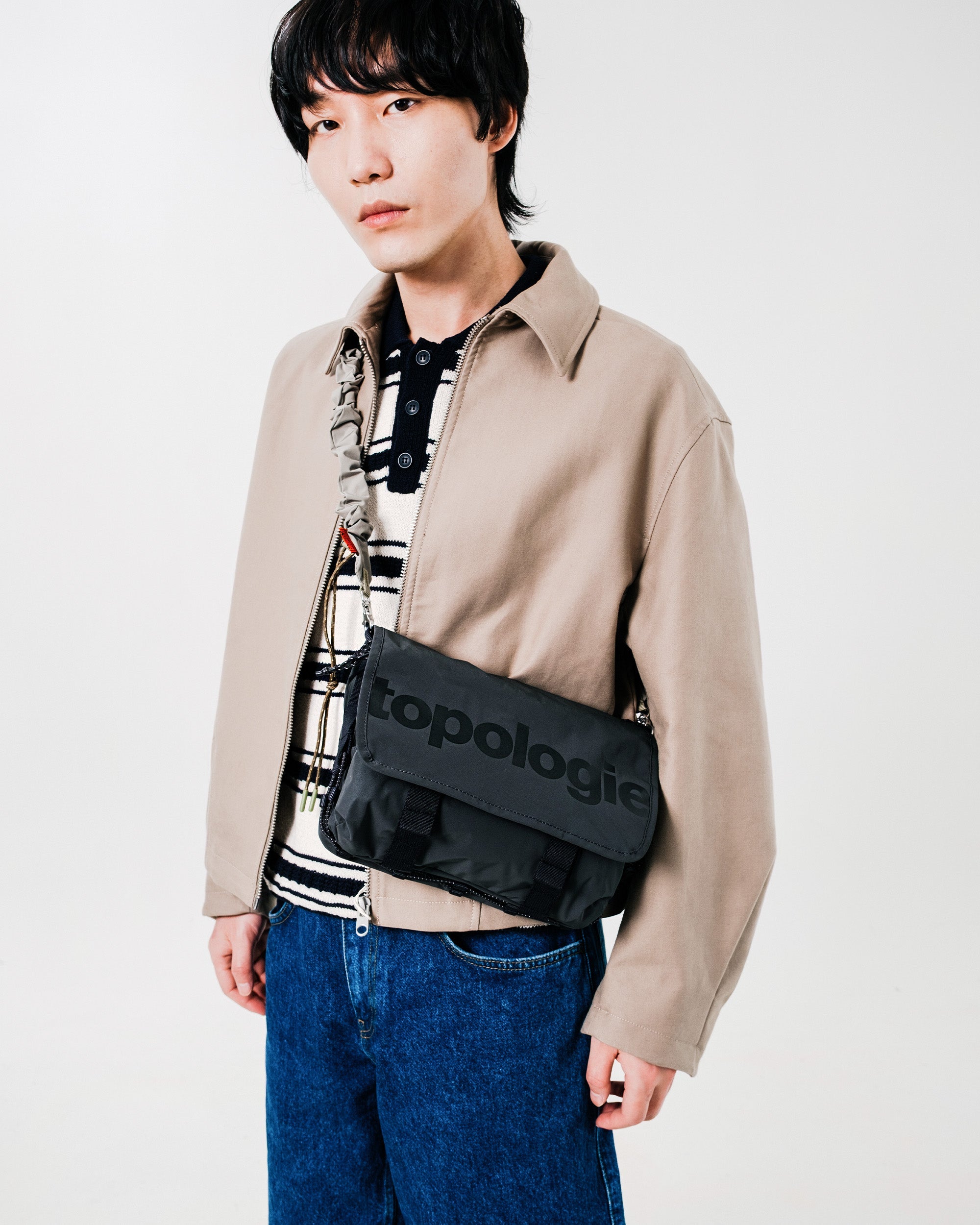 バッグ TOPOLOGIE MOBILITY SACOCHE MEDIUM BLK Mobility Sacoche Medium モビリティ サコッシュ ミディアム