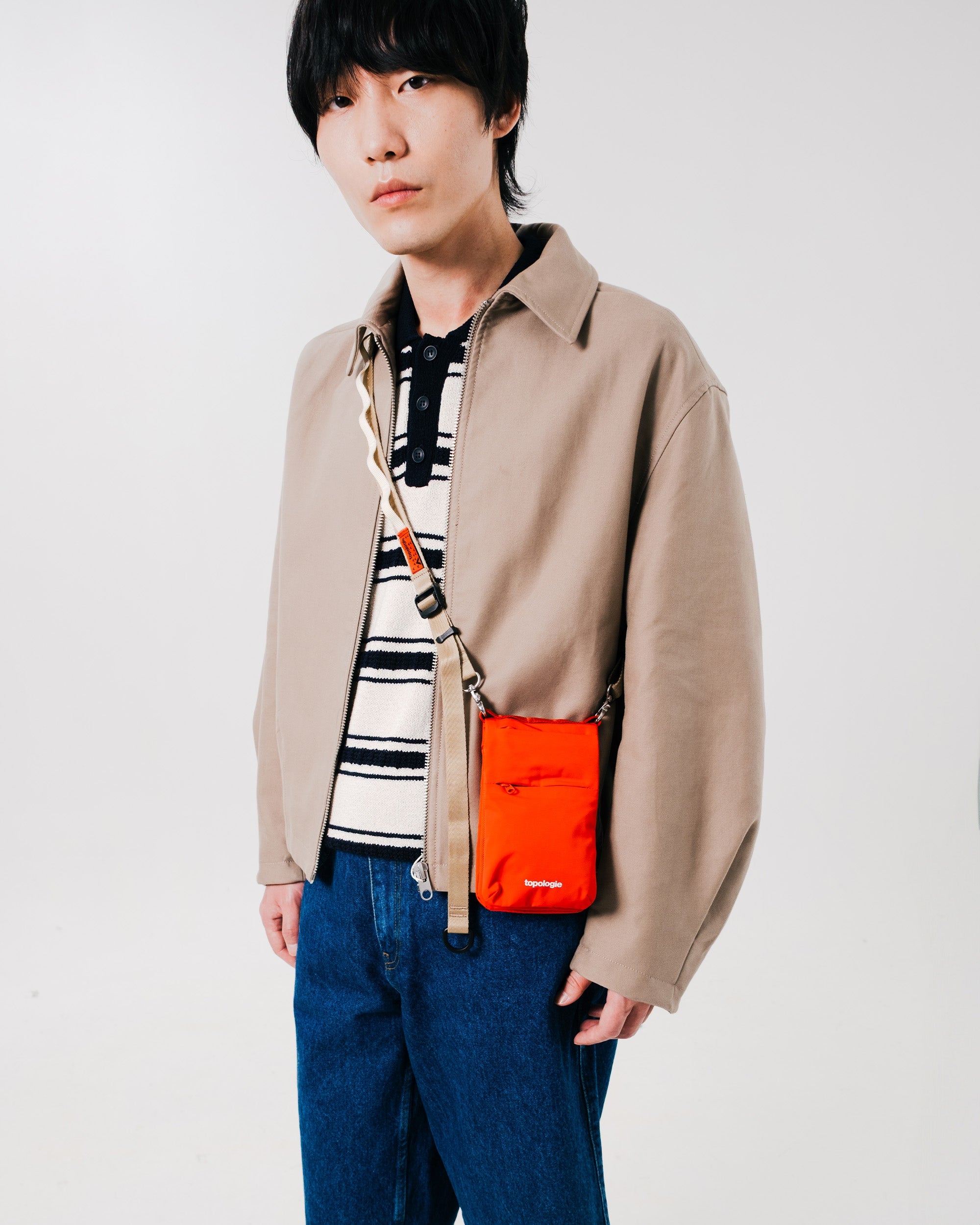 A.P.C. × TOPOLOGIE フォンサコッシュ　（本体）タグ付き Phone Sacoche フォンサコッシュ【バッグ単体】 – Topologie