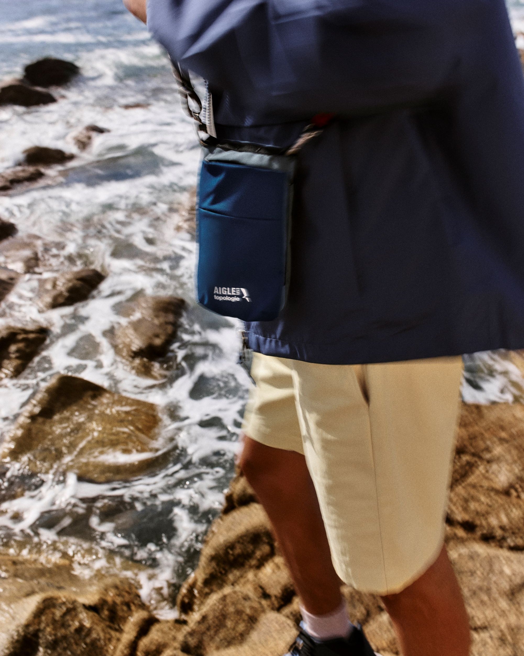 Topologie x Aigle Trio Colour Phone Sacoche / Poseidon / 8.0mm Rope / Neon Yellow Helix