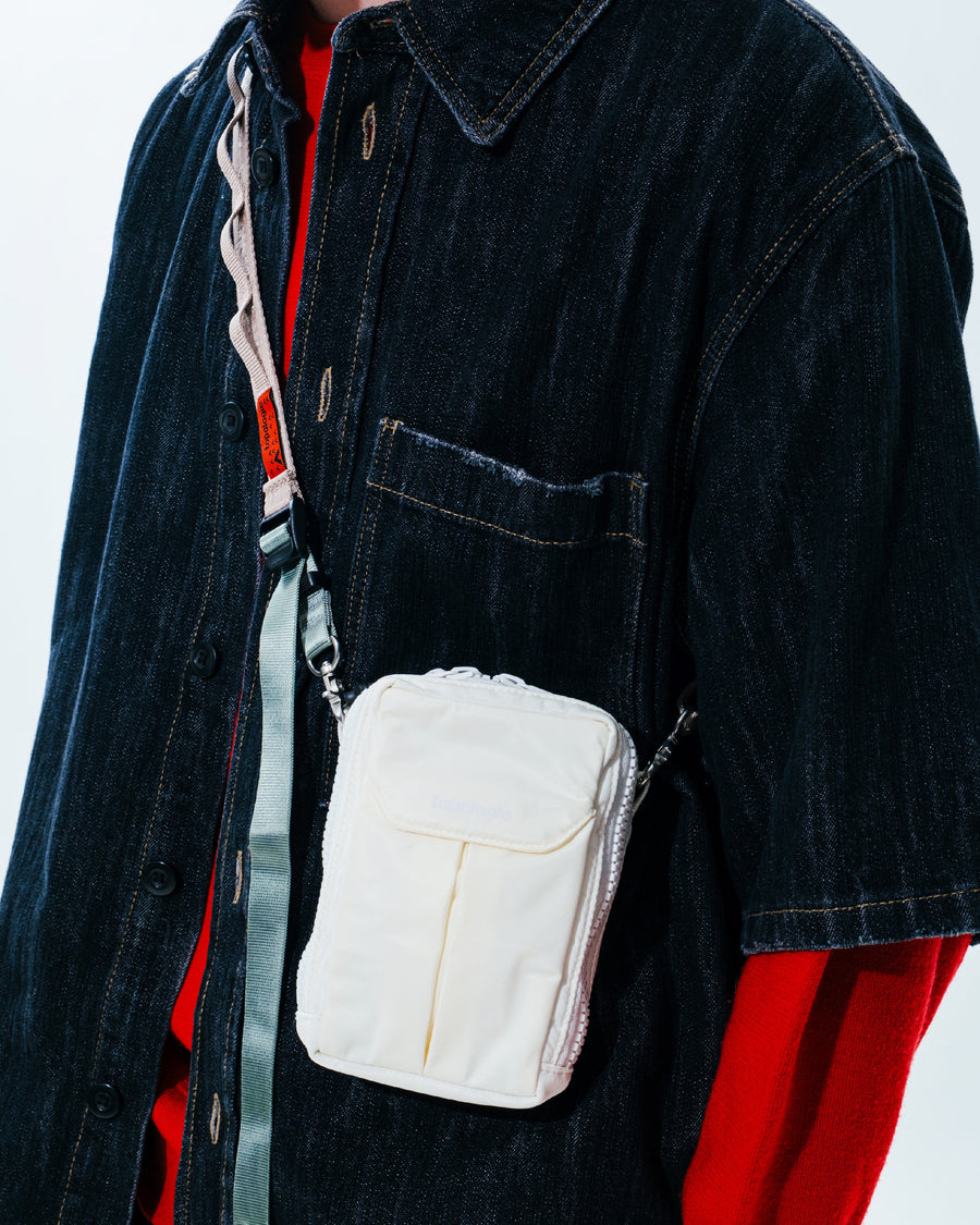 Utility Phone Sacoche (ユーティリティ フォン サコッシュ) / Black / Bungee Strap / Black