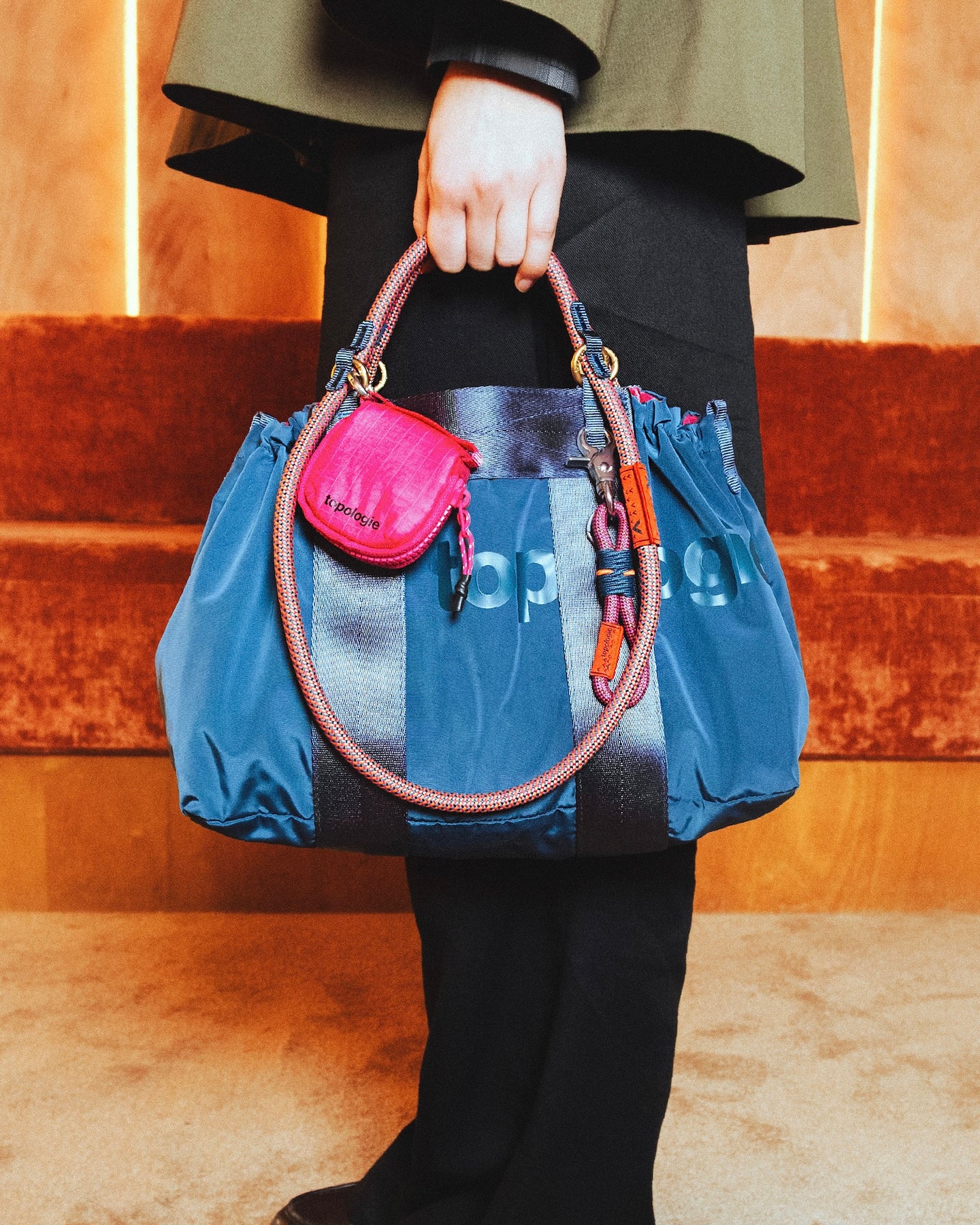 Topologie トポロジー サミットトート ワイド ミディアム デニム Summit Tote Wide Medium（サミット トート ワイド ミディアム