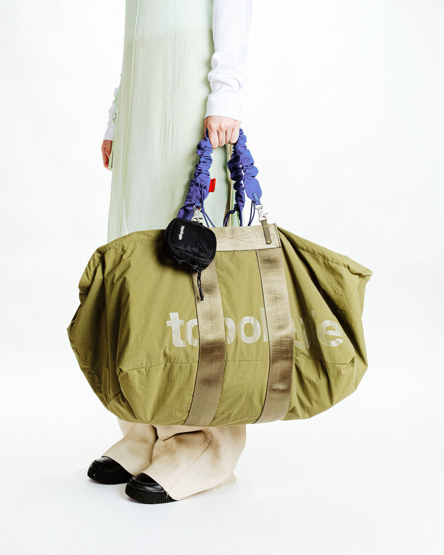 Summit Duffle Large サミット ダッフル ラージ / Moss (Papery) / 10mm Rope Loop / Black Reflective